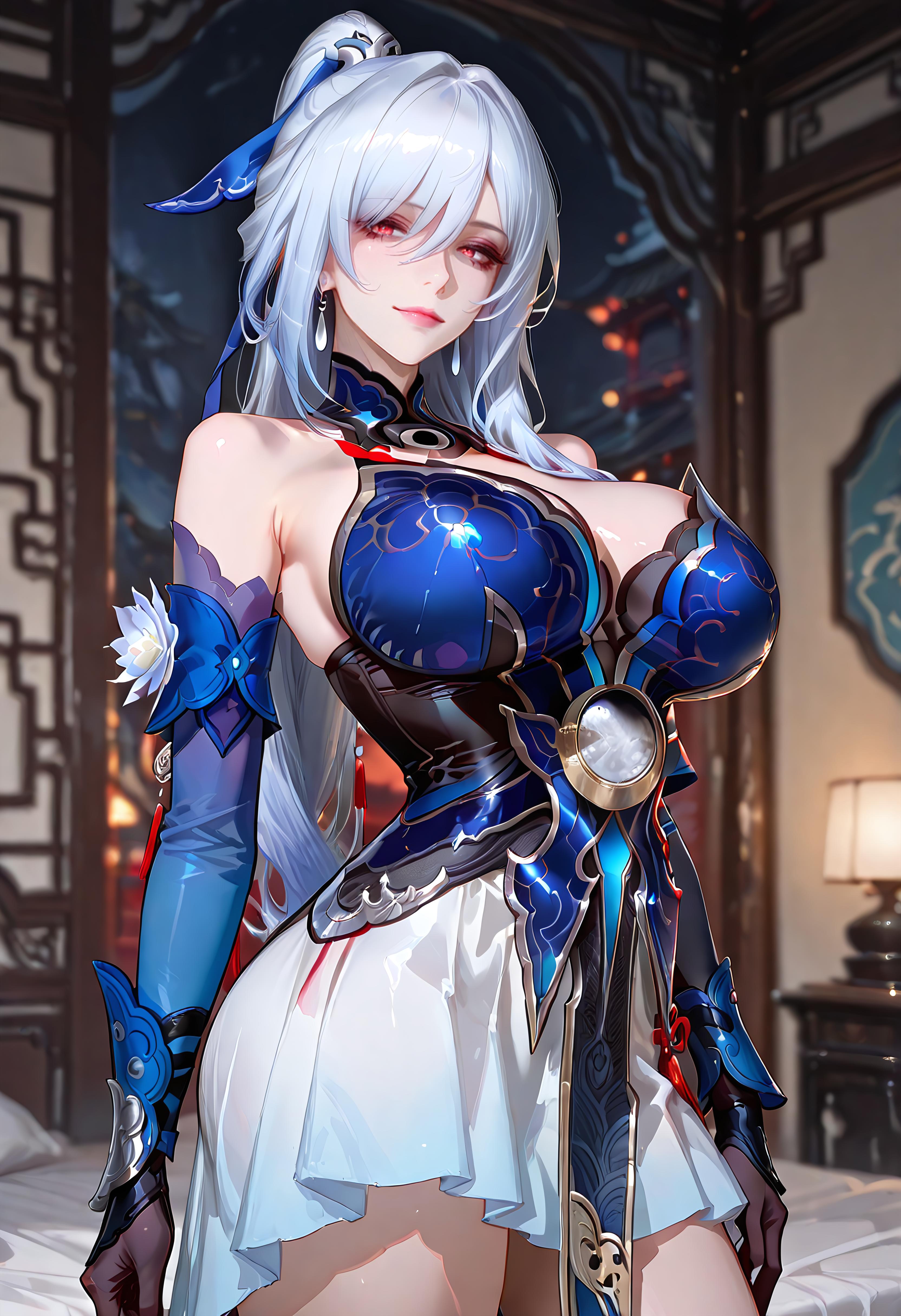 鶯 夜_群友点菜①⑥——镜流_128961630_p4