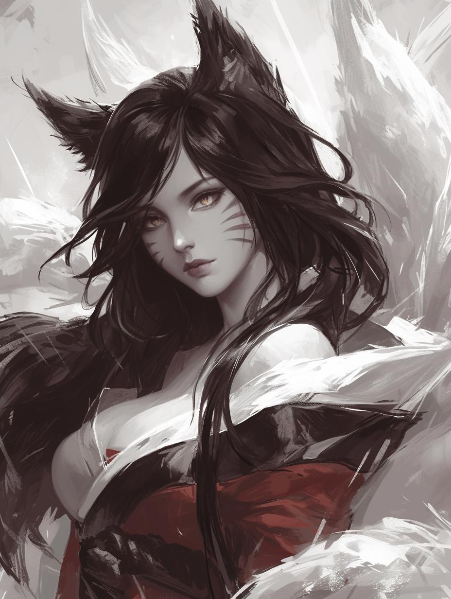 賽博詩人_#AICG 阿璃 Ahri_115773422_p13