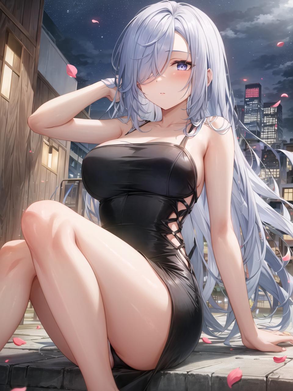 Apel ｜ AI Art_Short Dress ／／ Shenhe_105208616_p1