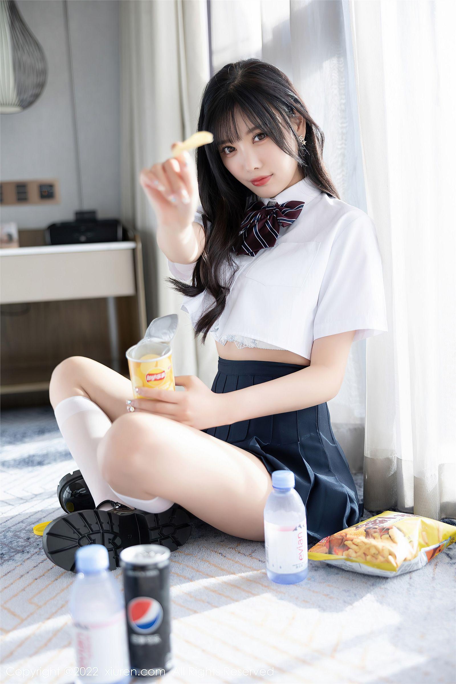 [XIUREN秀人网] 2022.07.26 NO.5338 杨晨晨Yome 制服美臀_p067