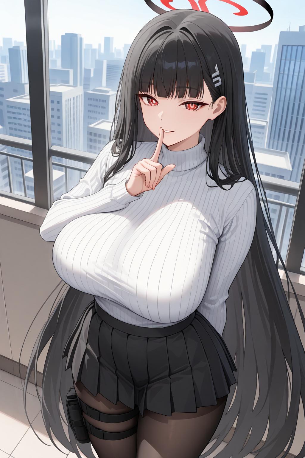 onlookerkuma_调月莉音／調月リオ(Blue Archive)_128006613_p3
