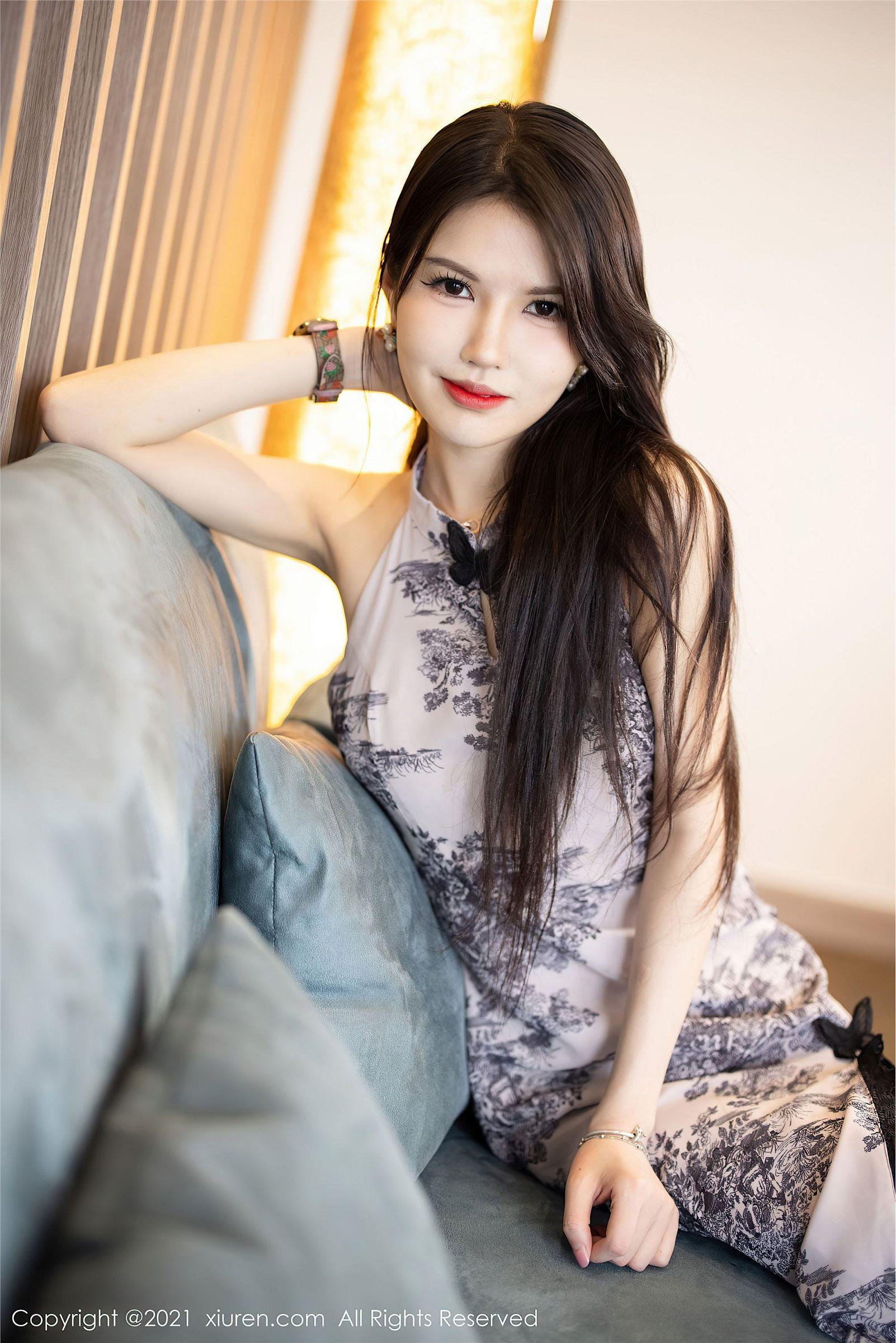 [XIUREN秀人网] 2021.09.02 NO.3887 媛媛酱belle_p006