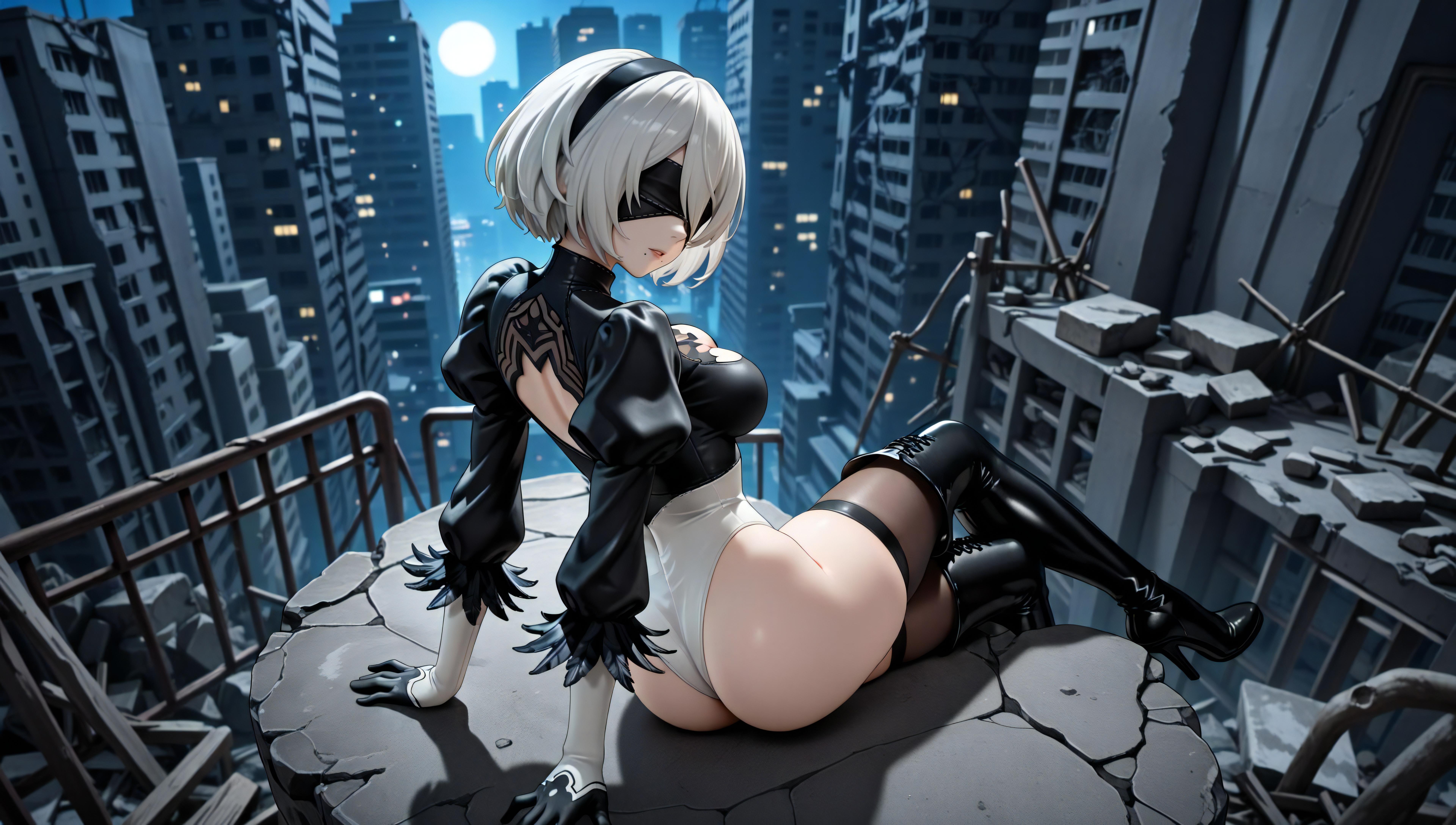 暗影_YoRHa No. 2 Type B ／ 2B_129140546_p19