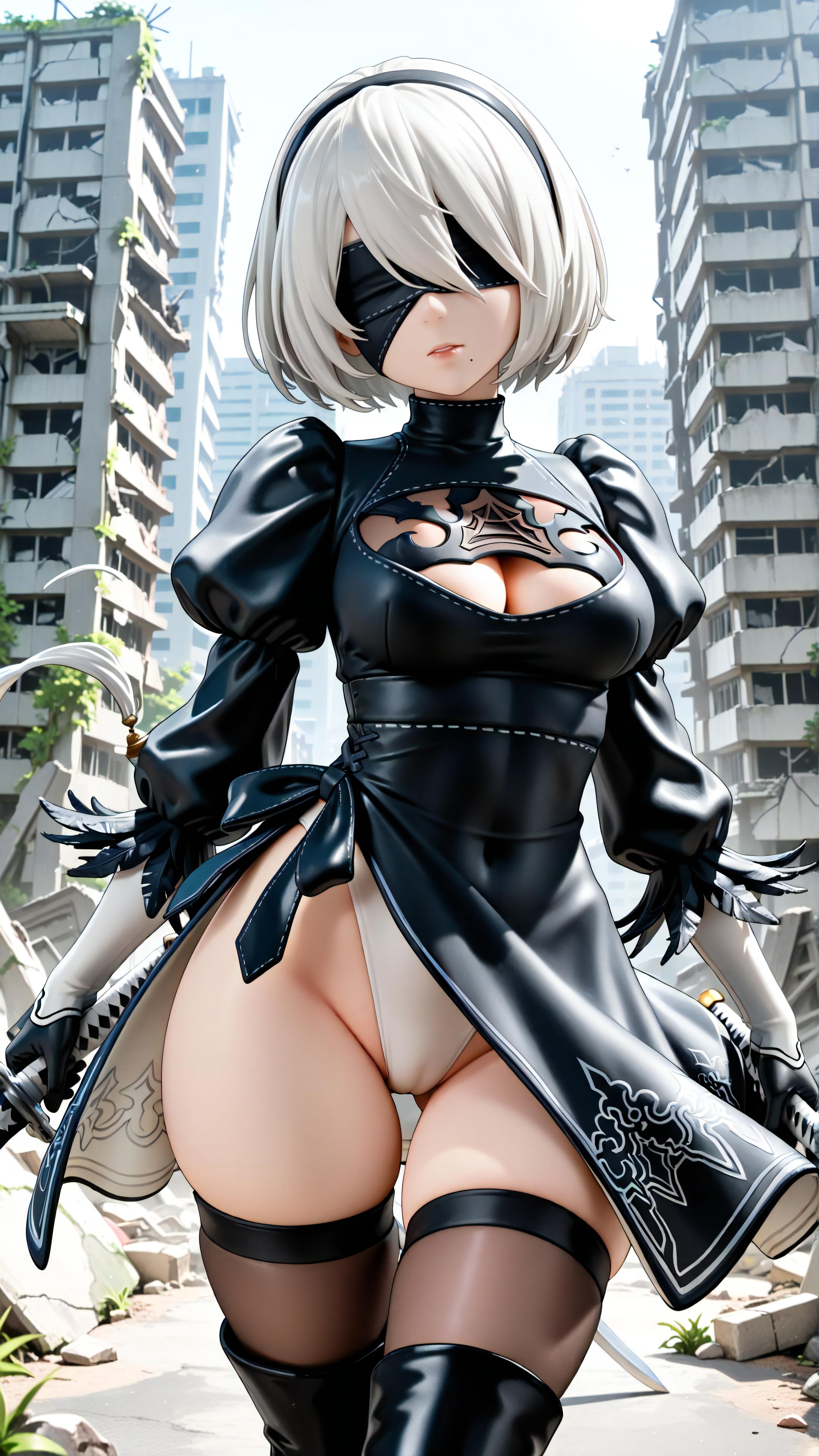 暗影_YoRHa No. 2 Type B ／ 2B_129140546_p11