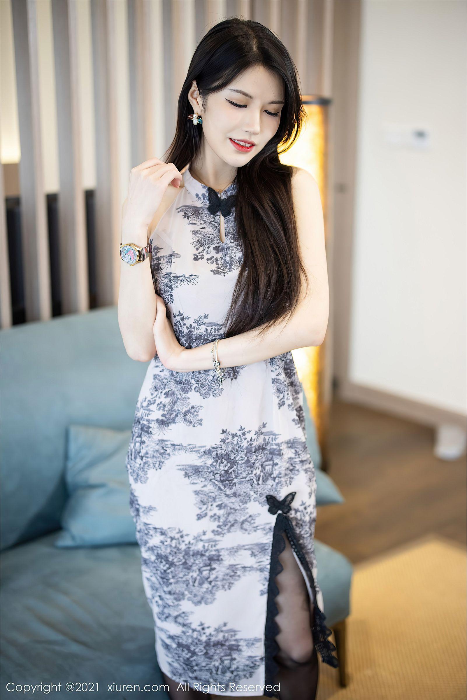 [XIUREN秀人网] 2021.09.02 NO.3887 媛媛酱belle_p005