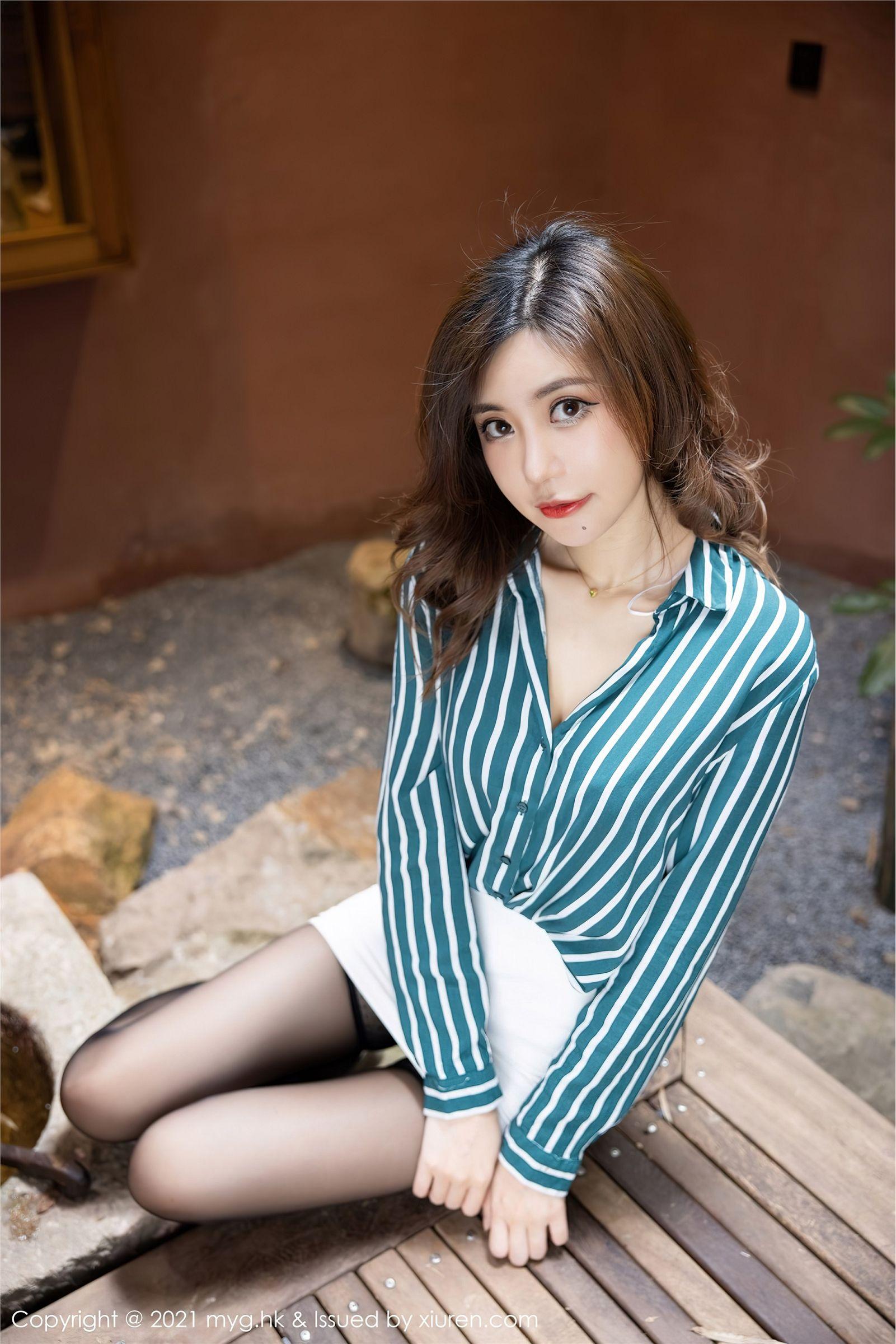 [MYGIRL美媛馆] 2021.11.17 NO.617 绮里嘉_p002