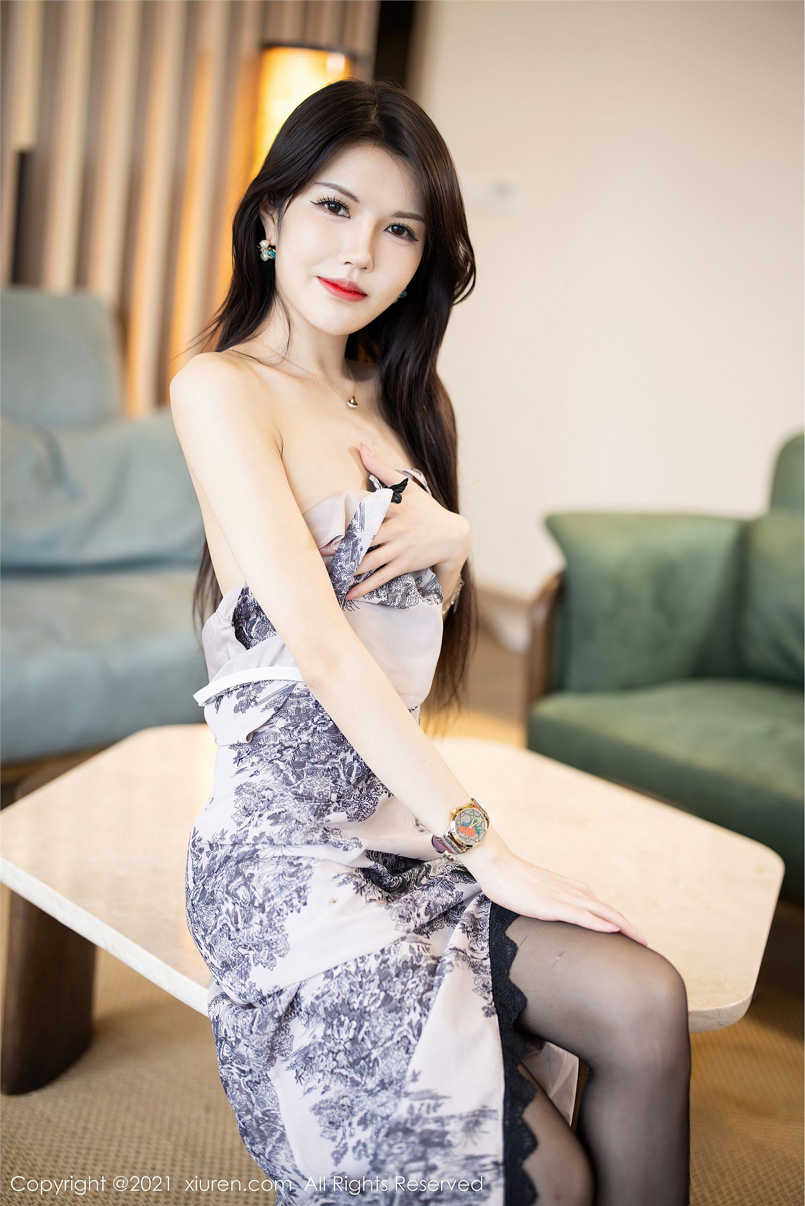 [XIUREN秀人网] 2021.09.02 NO.3887 媛媛酱belle_p026