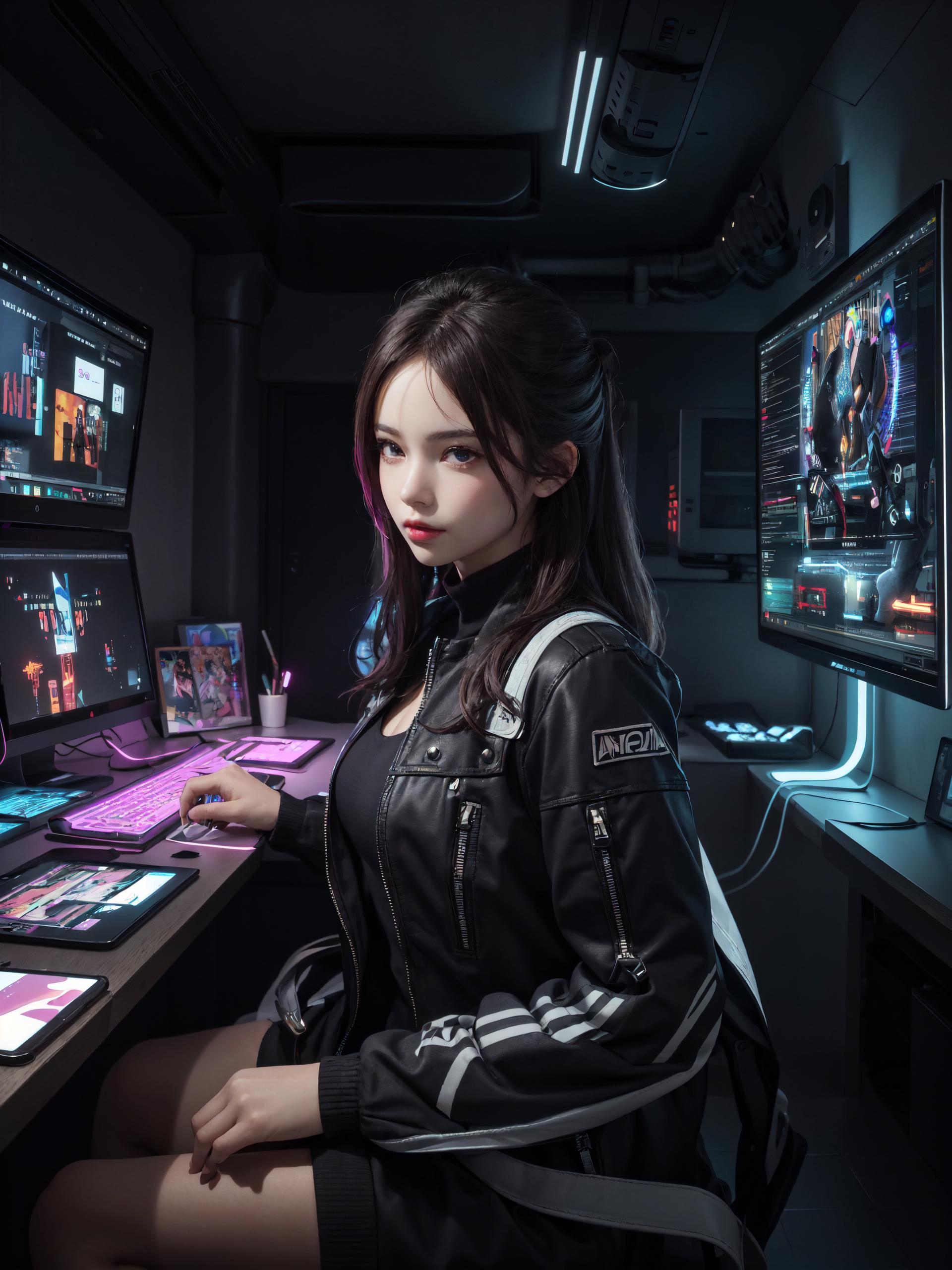 Mejiru_夜晚の美少女_107731959_p1
