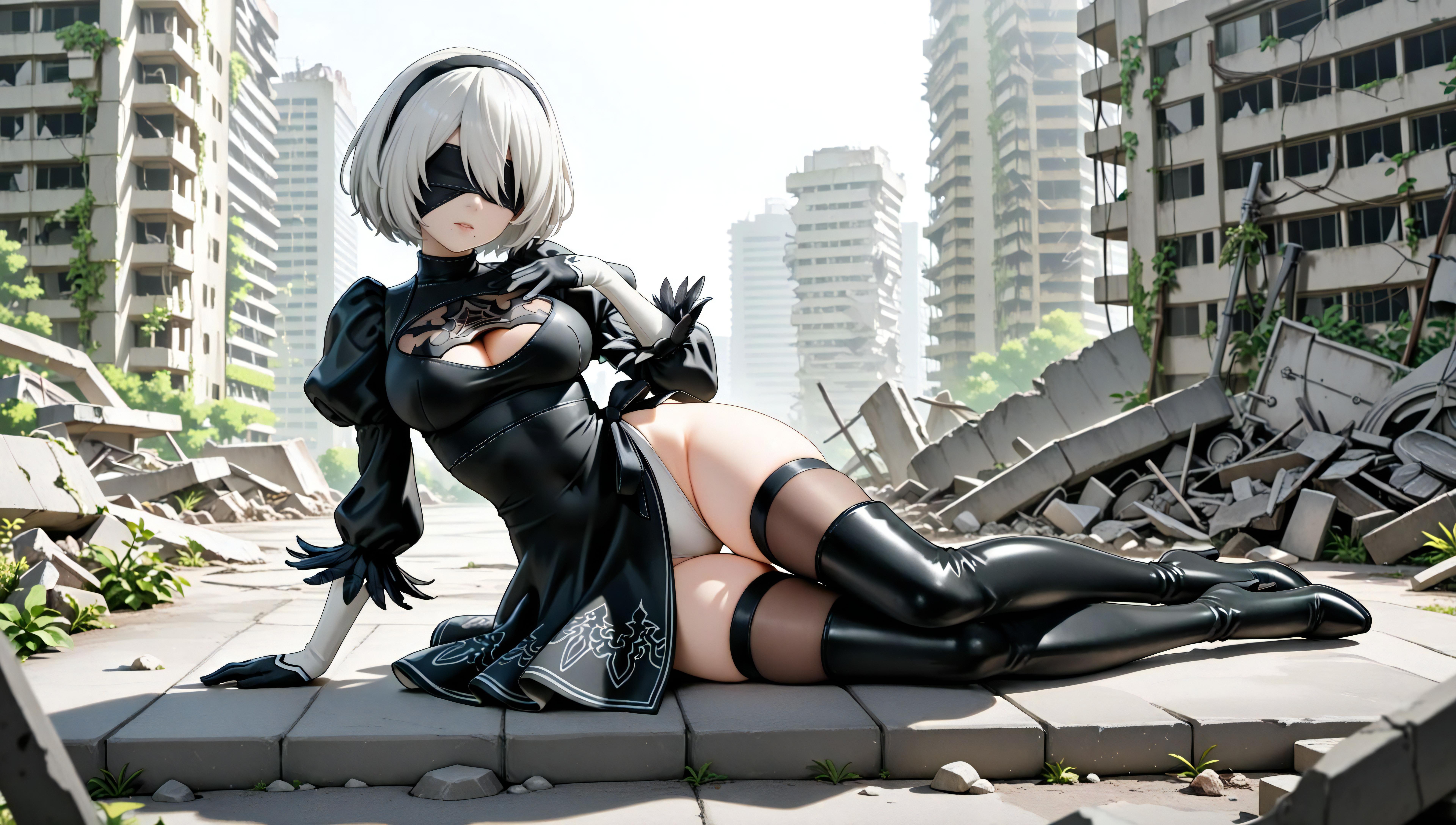 暗影_YoRHa No. 2 Type B ／ 2B_129140546_p15