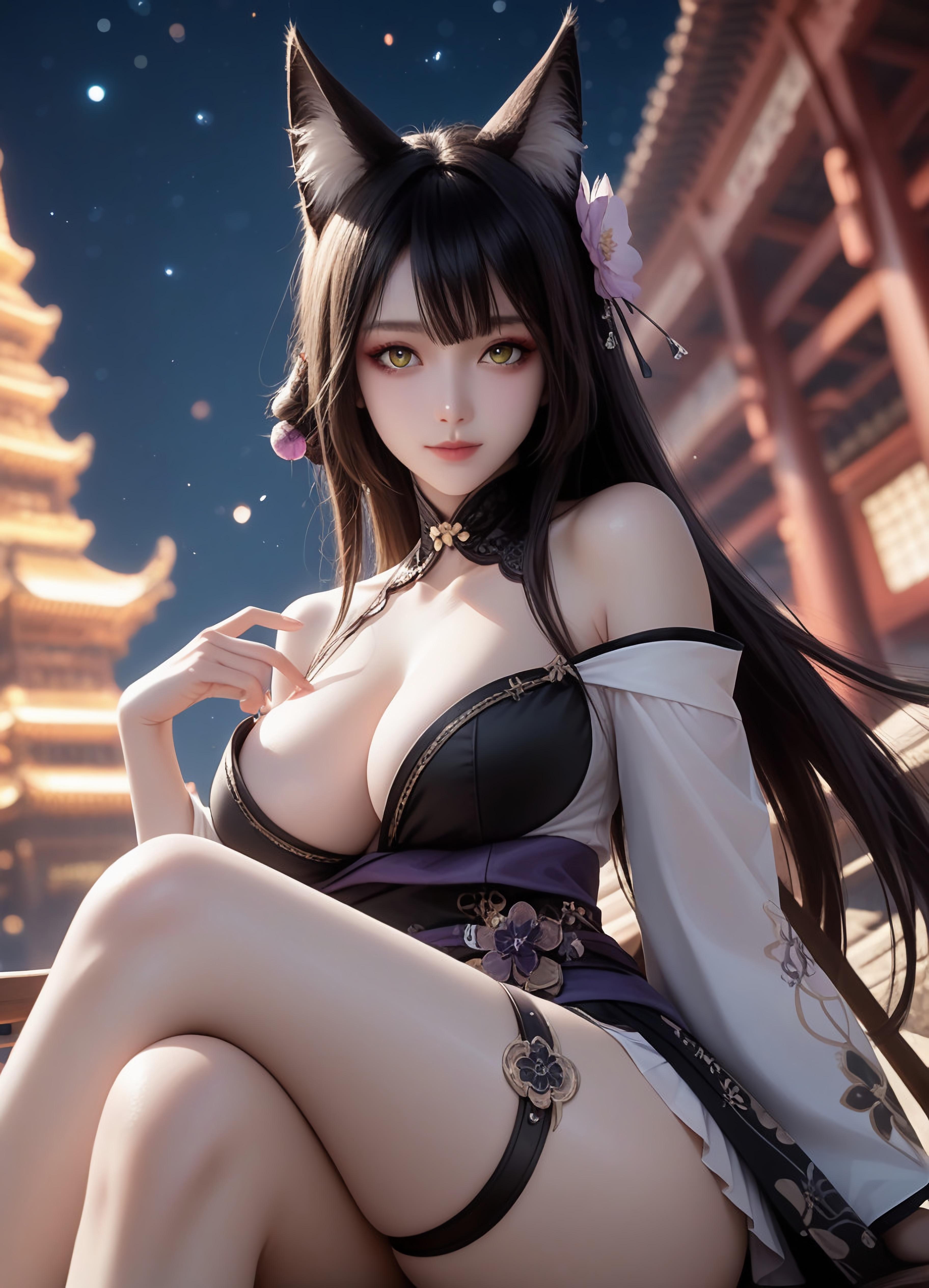 Sesame00 Ai_狐坂ワカモ-(アズールレーン)_129211797_p2