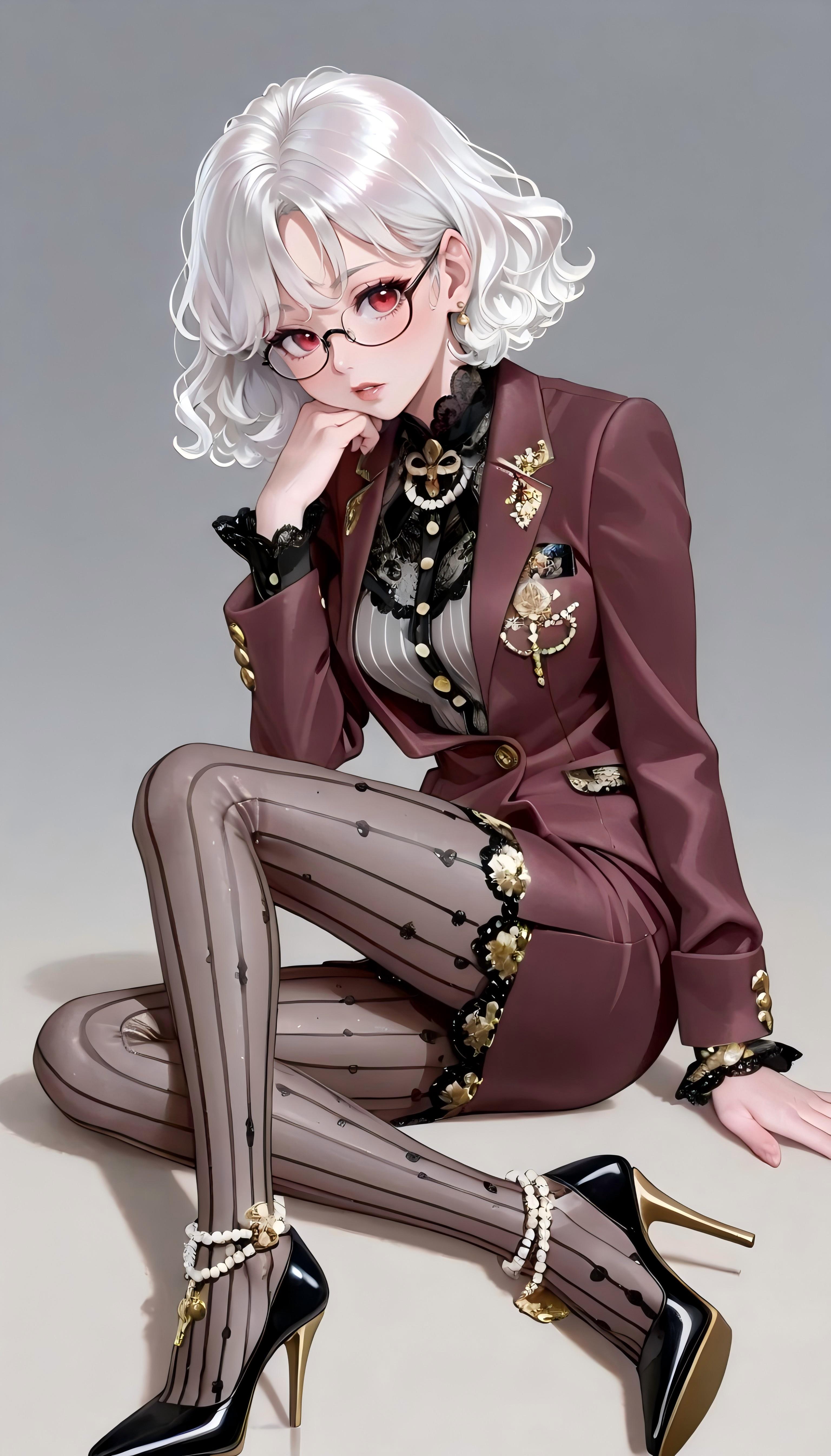 Mimic_pixiv今日のお題 頬杖_129286218_p2