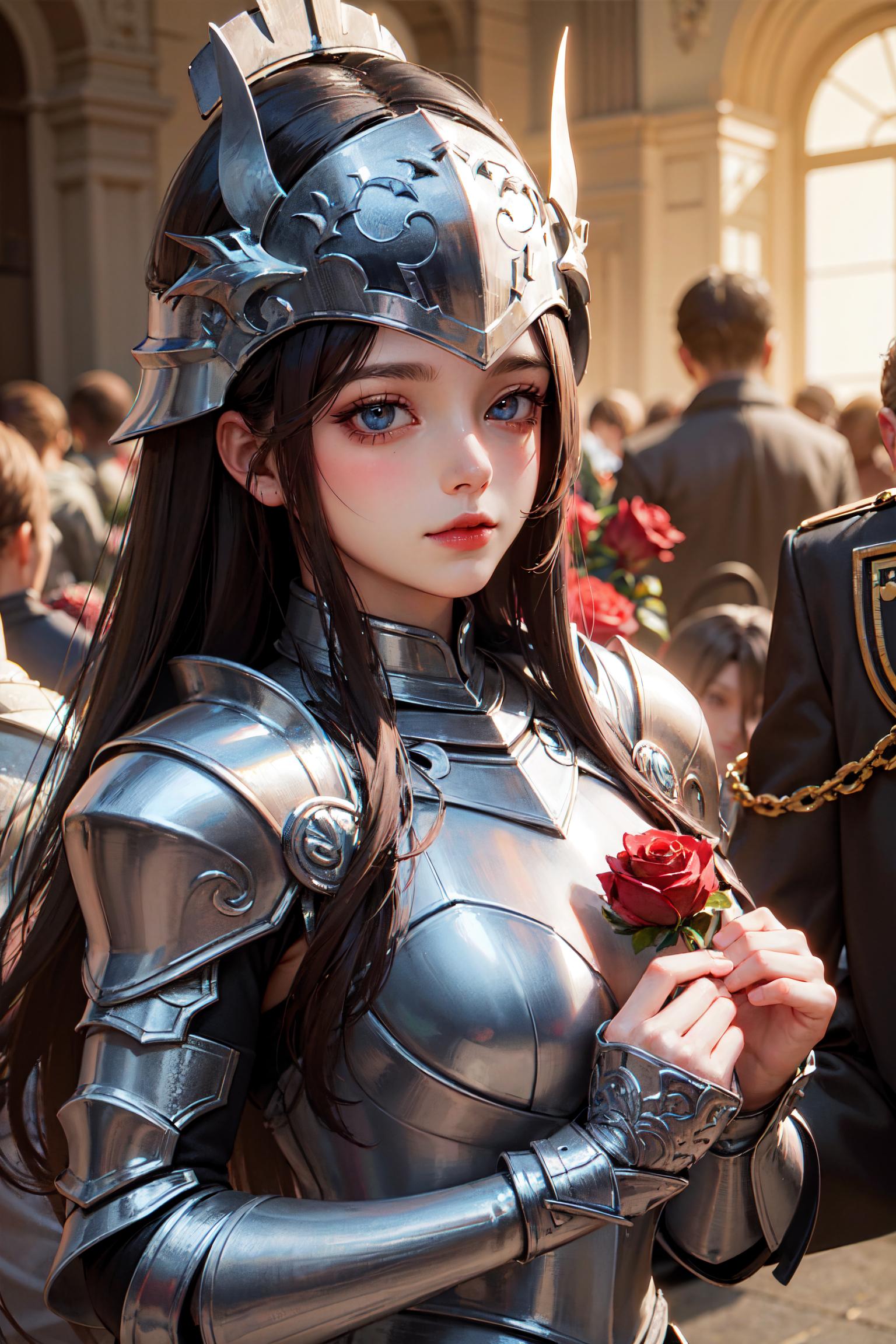 Mejiru_女骑士／ Female knight_107902475_p0