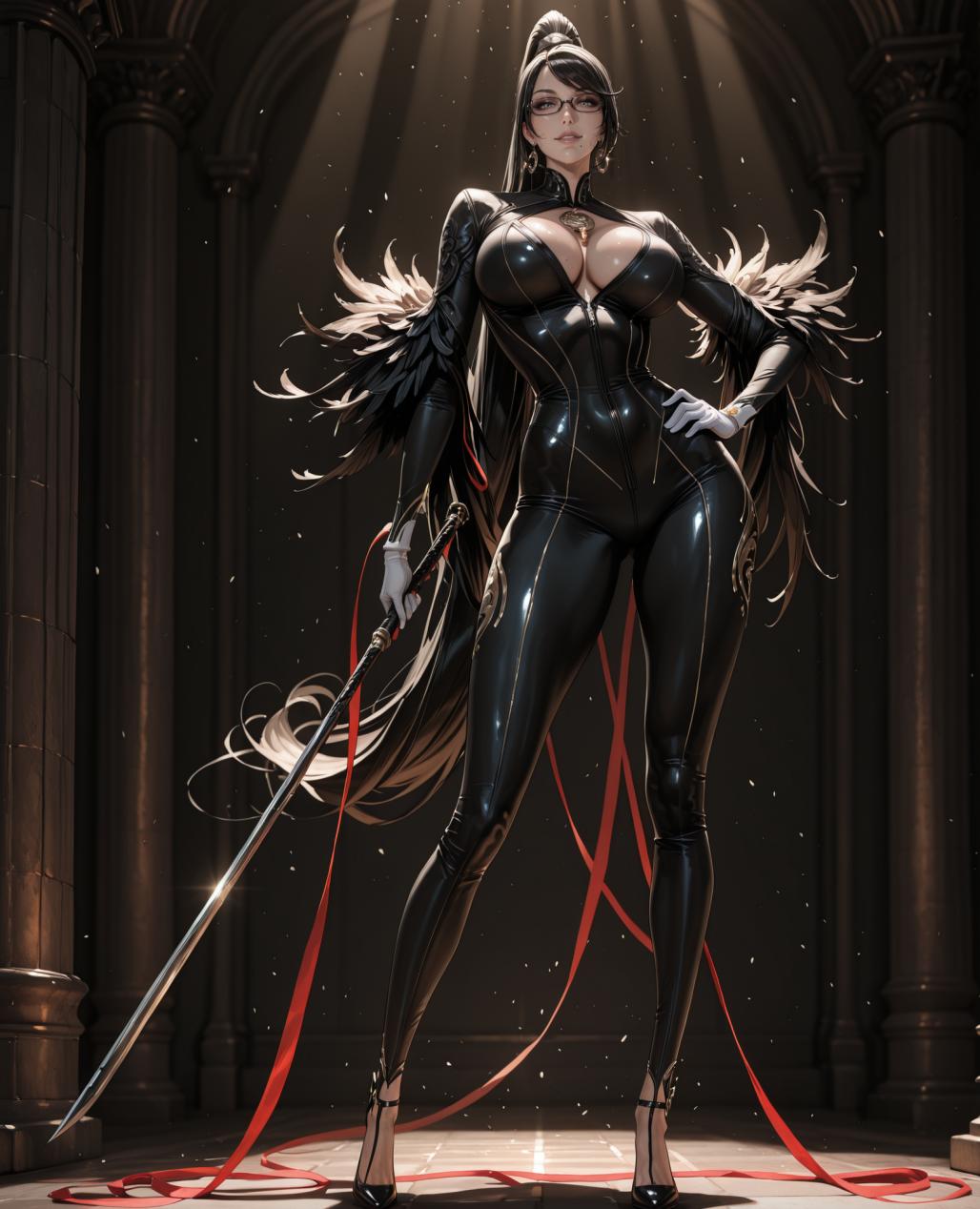 奶孑_Bayonetta-Bloody Fate_126320831_p2