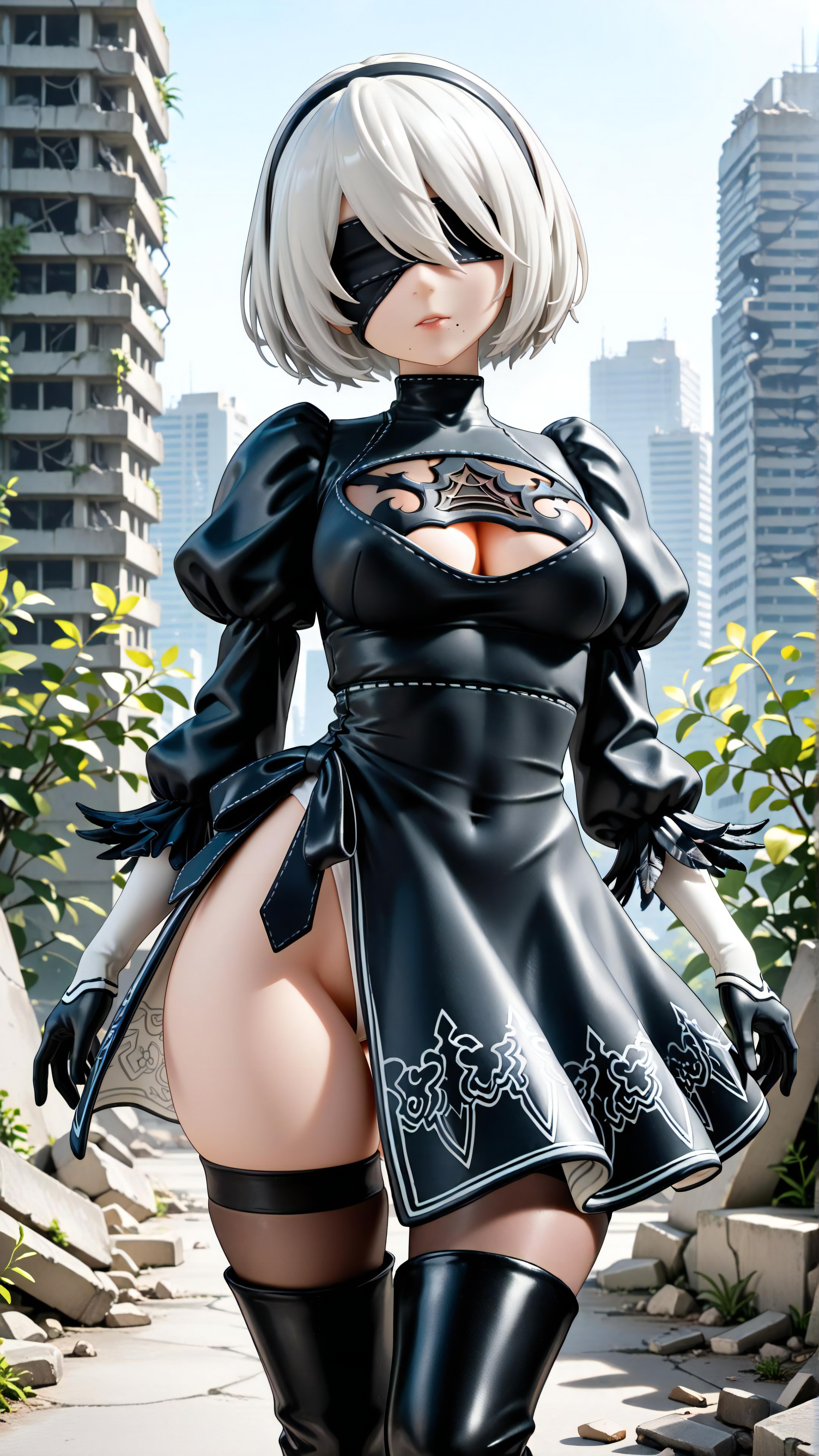 暗影_YoRHa No. 2 Type B ／ 2B_129140546_p12