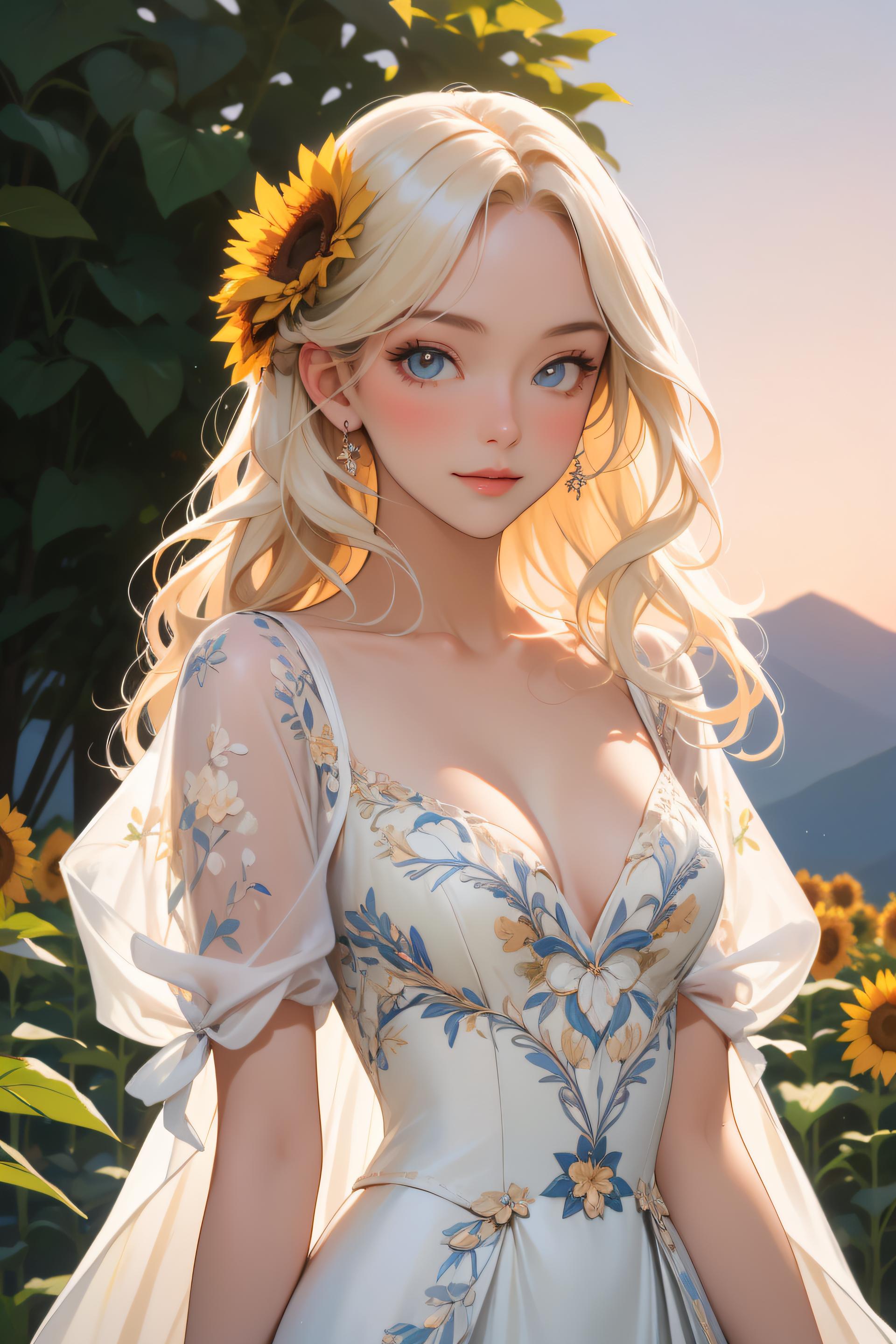 Sunday_Wang_柔美泡泡袖裙系列_117568852_p3