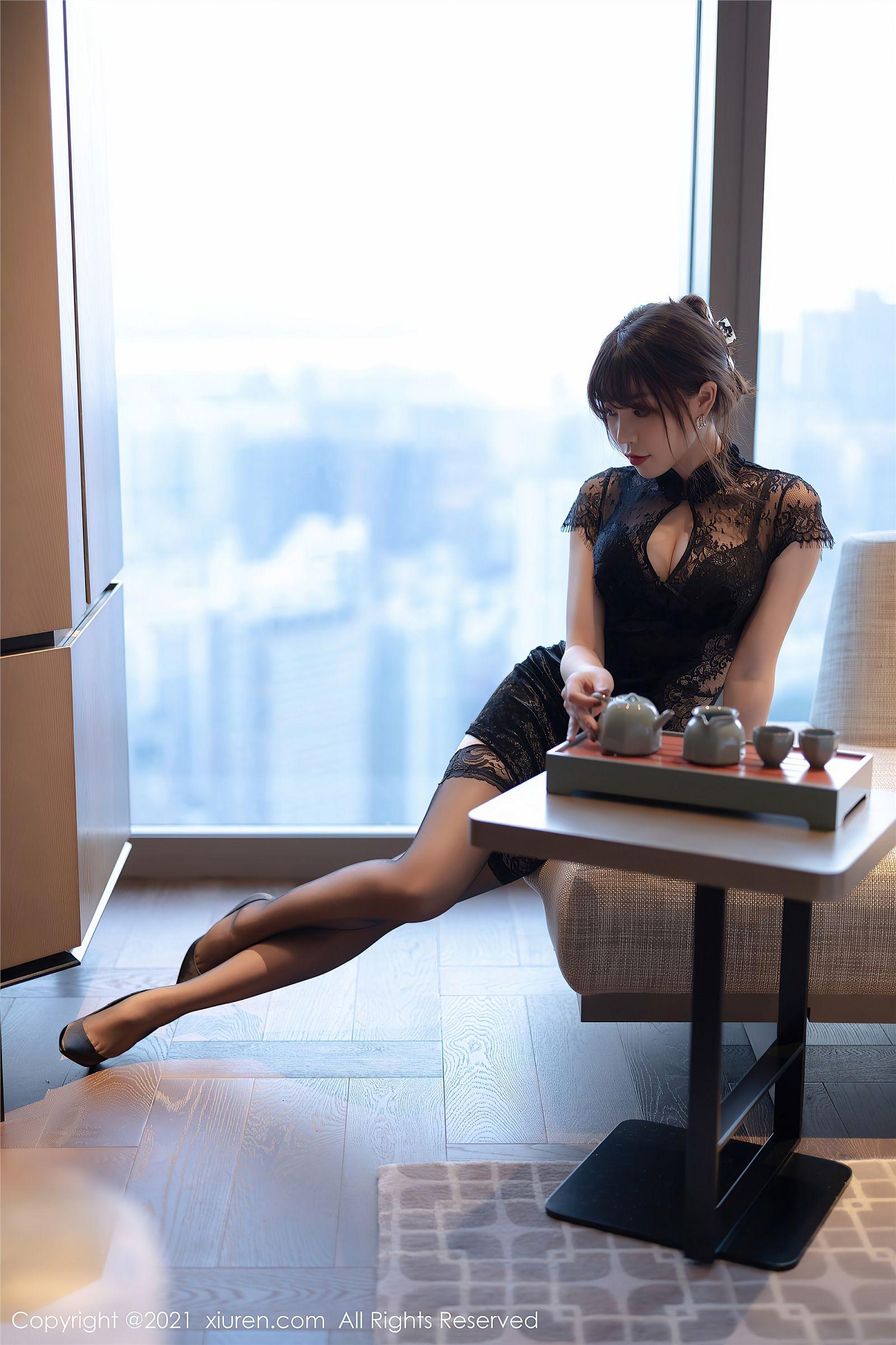 [XIUREN秀人网] 2021.04.22 NO.3335 芝芝Booty_p004