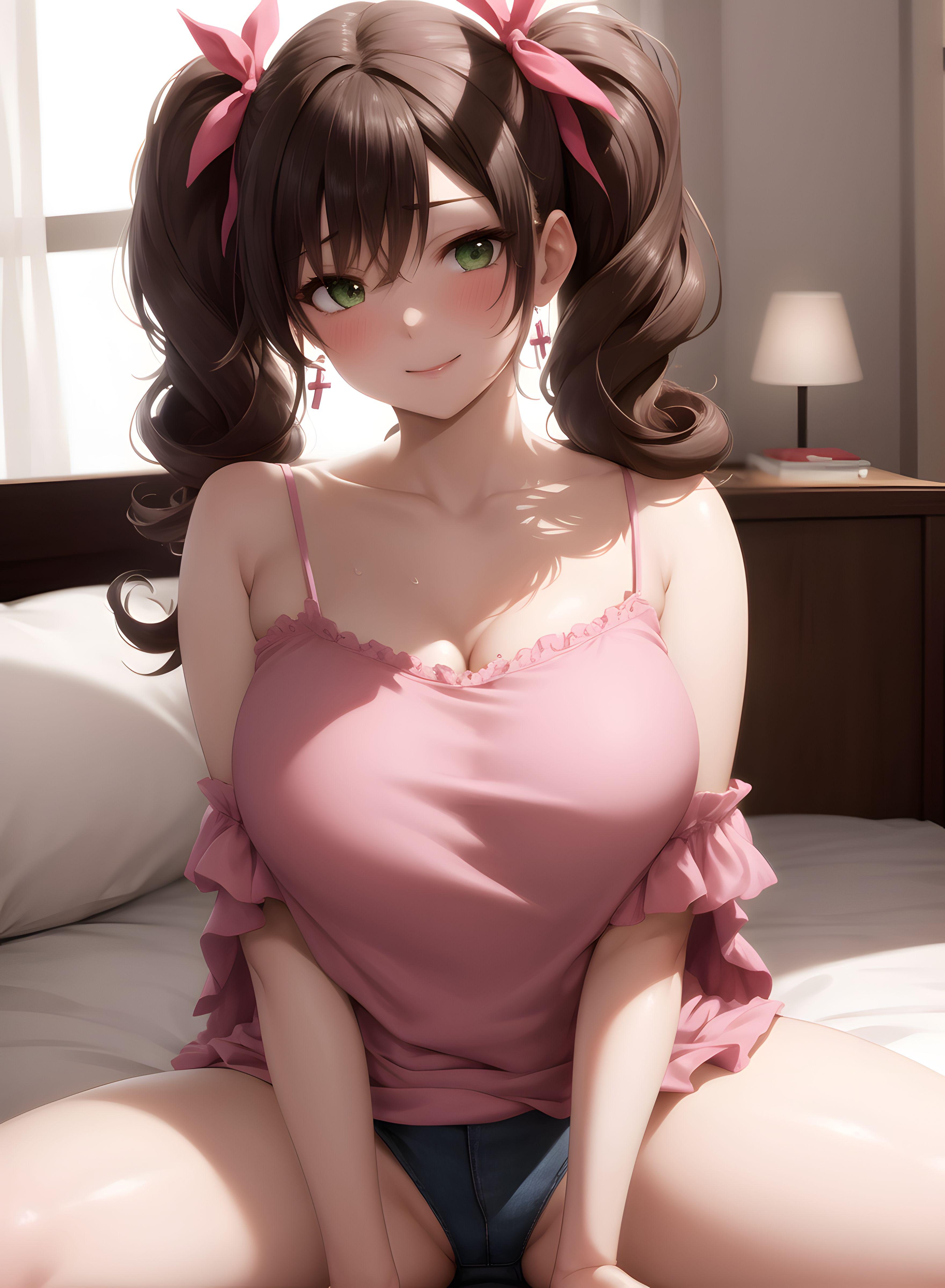 AI-Generator_【AI】茶髪碧眼少女／私服／ホテル_113074424_p29