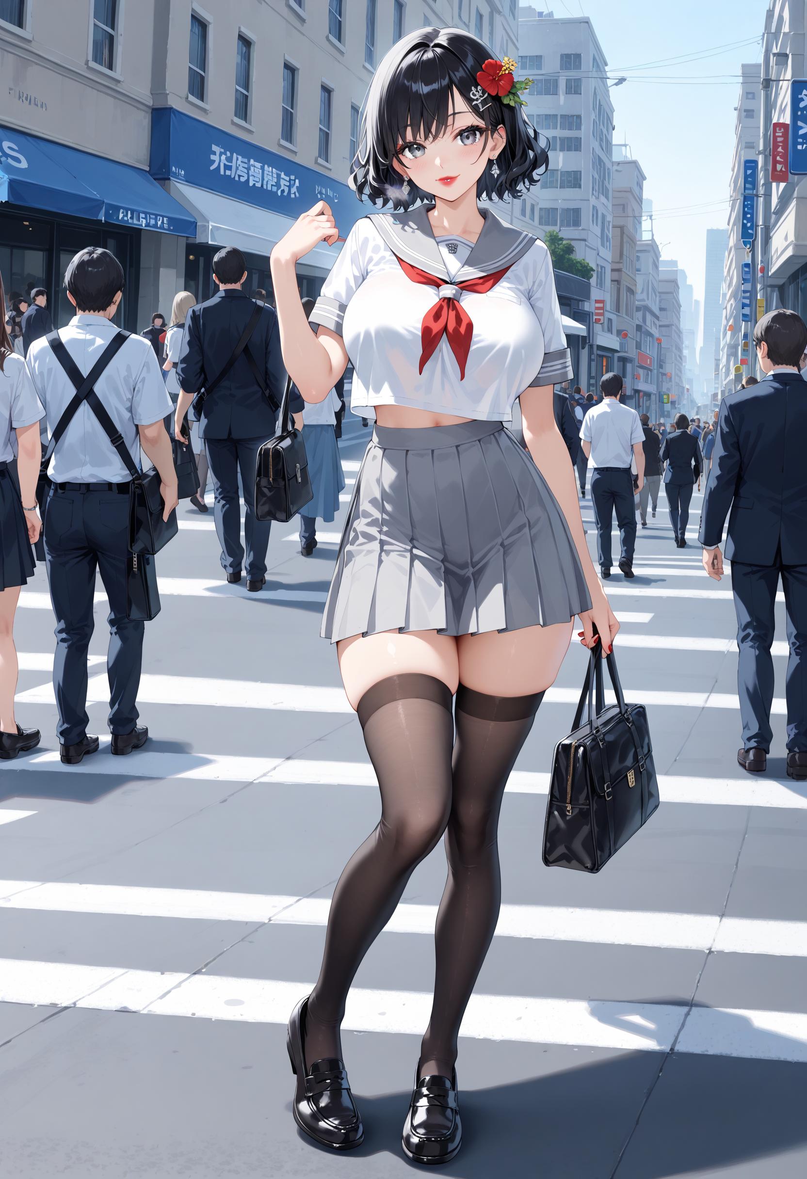 妄想サチュレーション_セーラー服のお母さん_126003933_p0