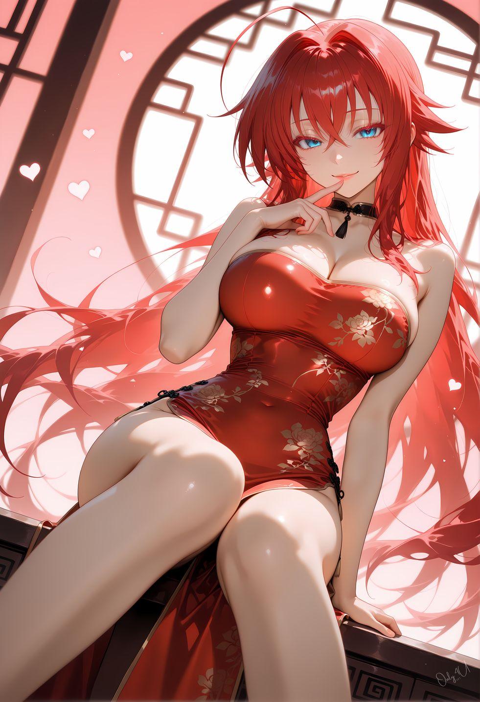Only4uArt_Highschool DxD China Dress_129427189_p3