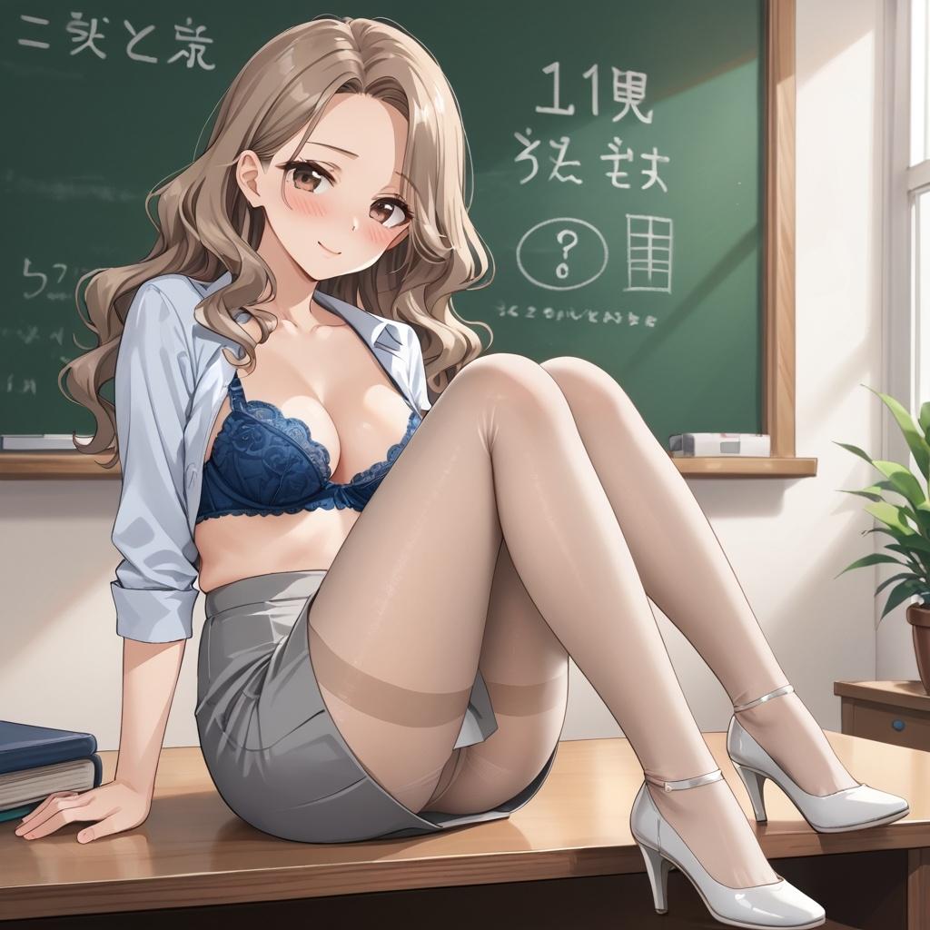 NiniLovE_My Sensei／Lover I 我的情人老师 I_124039012_p20