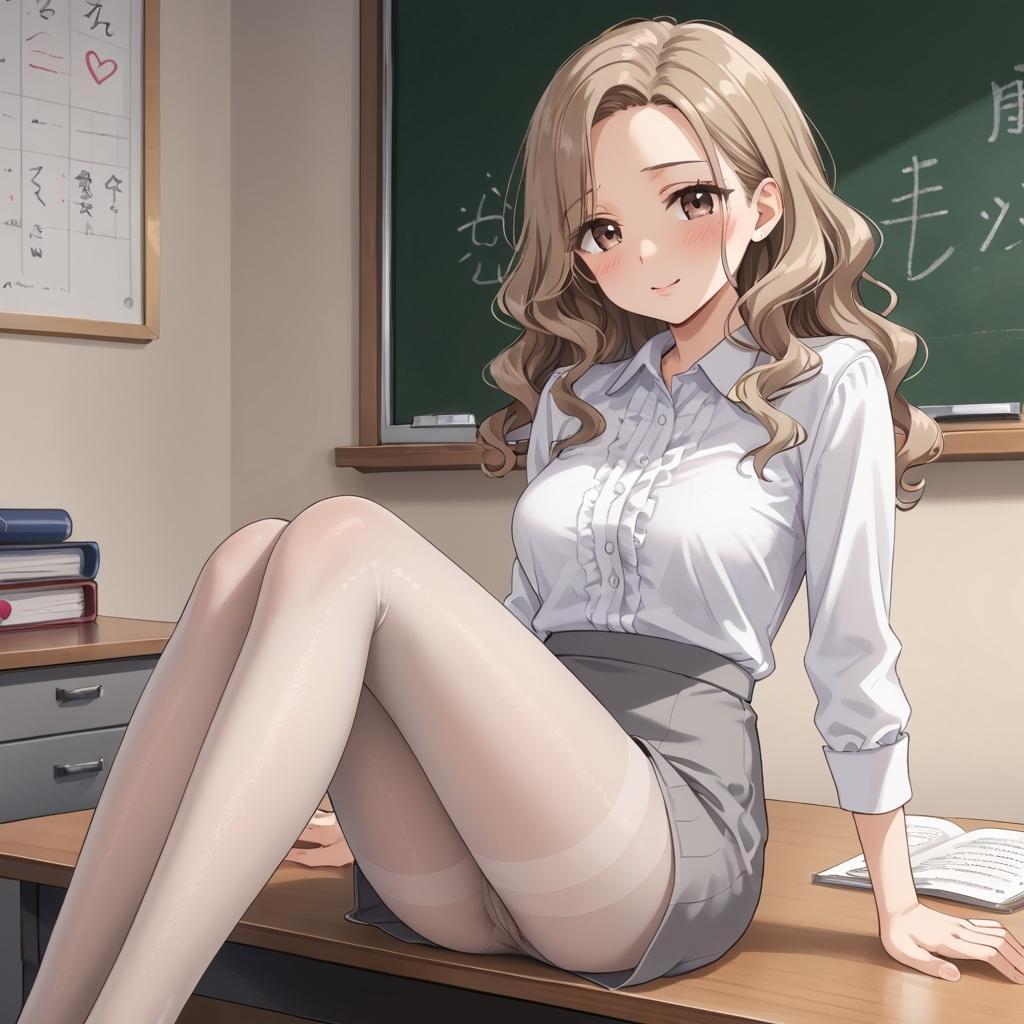 NiniLovE_My Sensei／Lover I 我的情人老师 I_124039012_p8