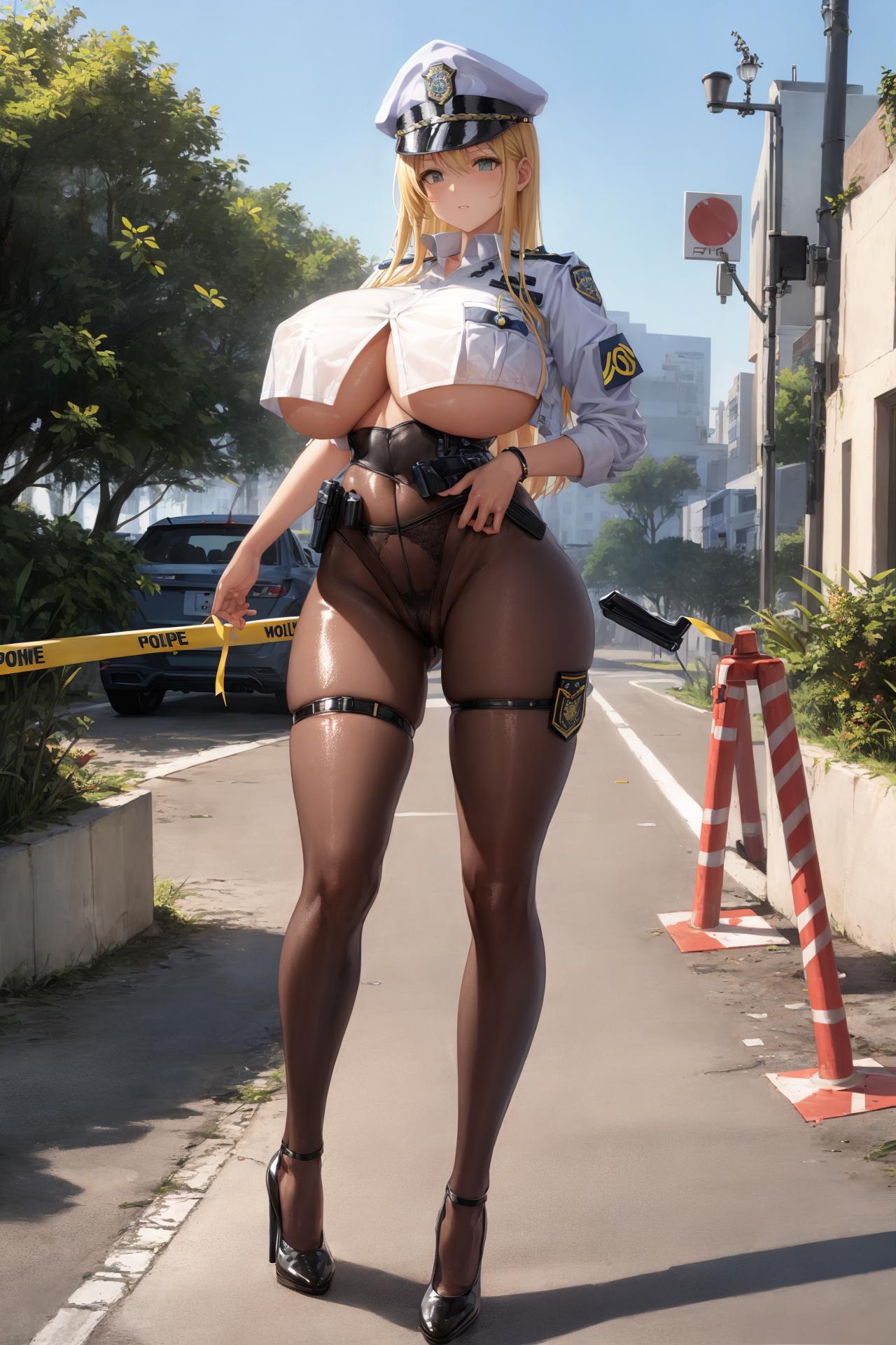 Miyu贰號_常識改変の世界「警察篇」（リメイク）_116446021_p5