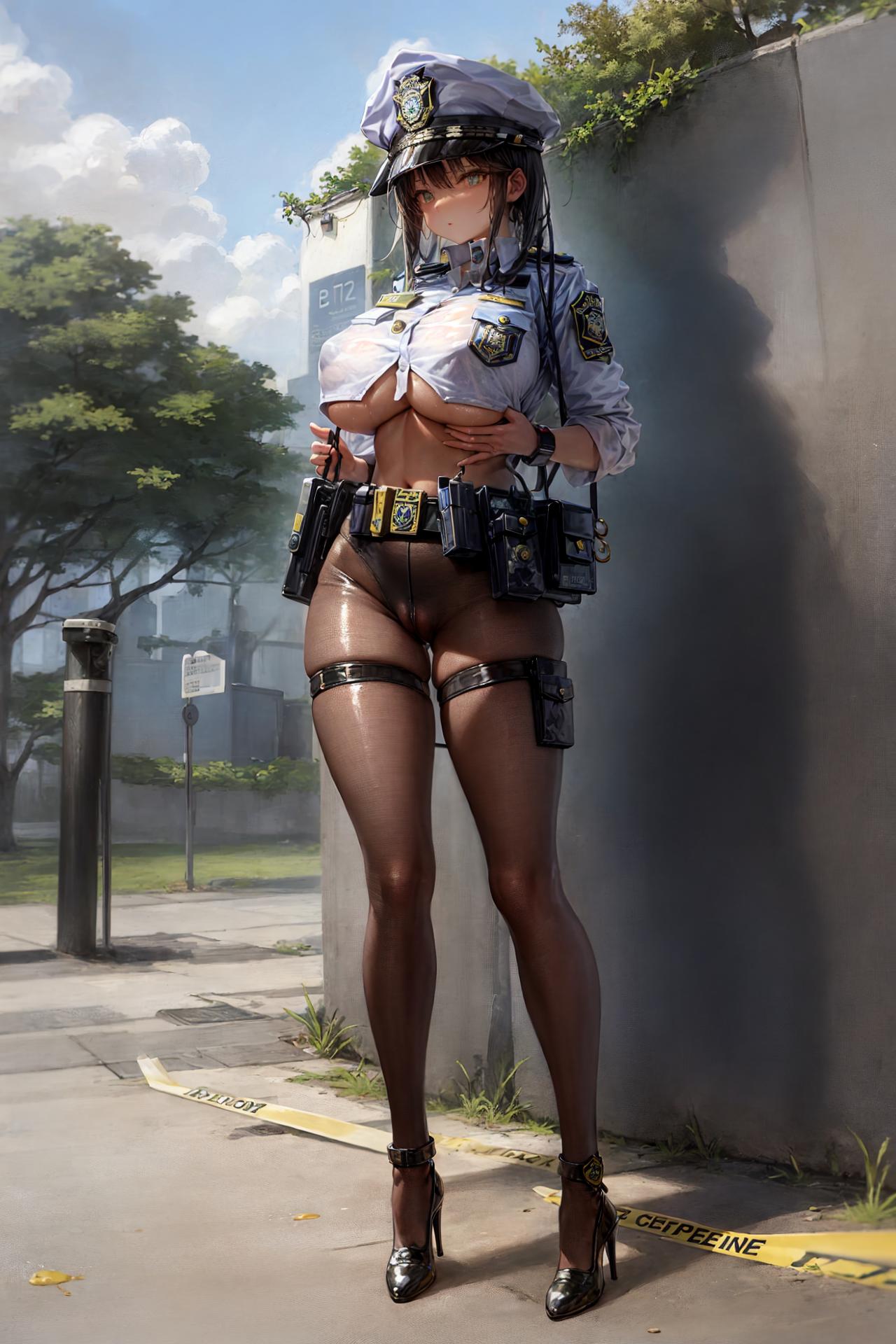 Miyu贰號_常識改変の世界「警察篇」（リメイク）_116446021_p8