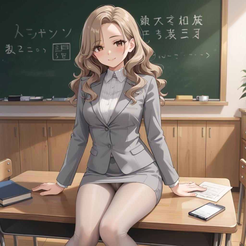 NiniLovE_My Sensei／Lover I 我的情人老师 I_124039012_p4