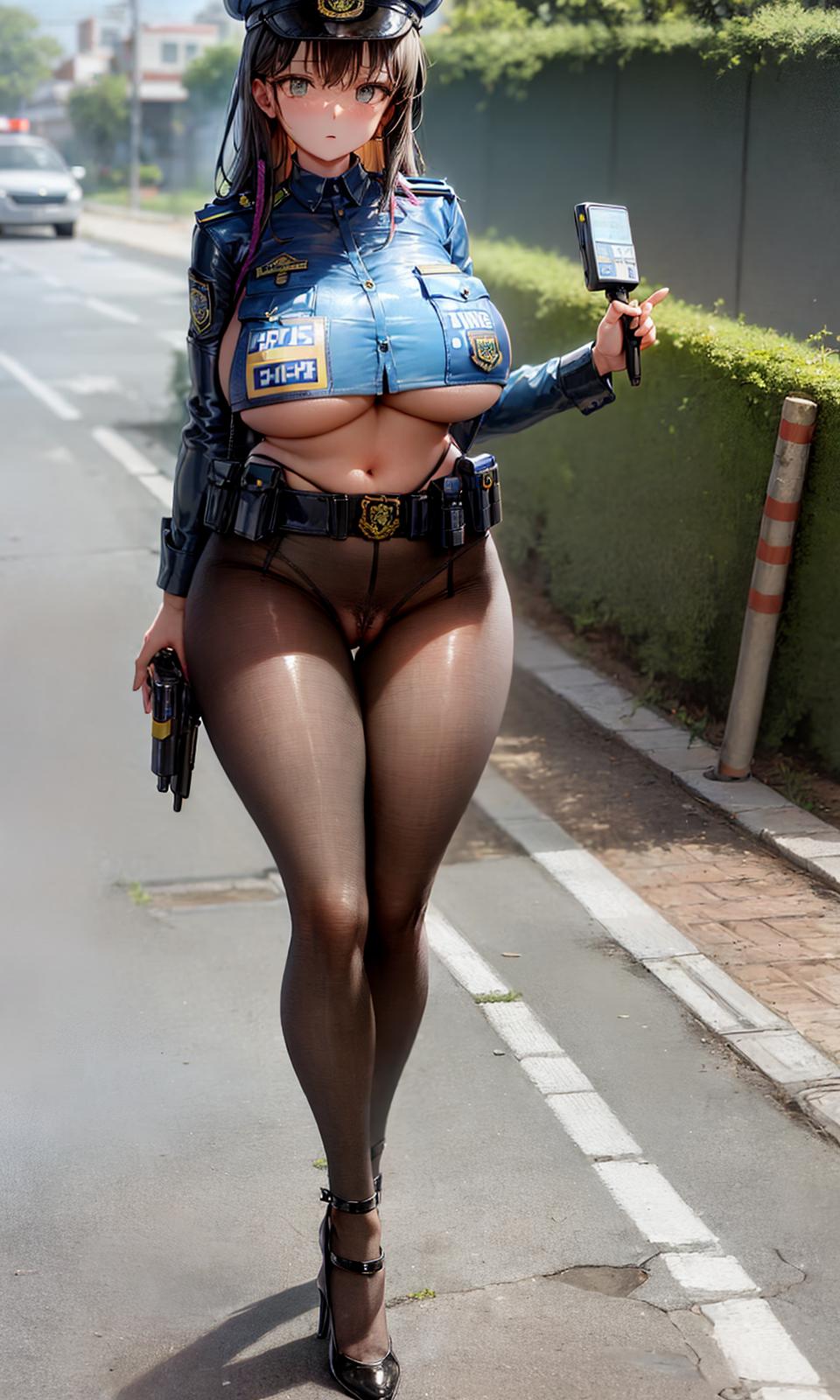 Miyu贰號_常識改変の世界「警察篇」（リメイク）_116446021_p9