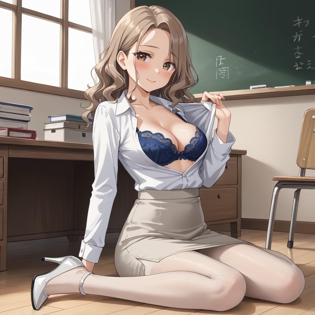 NiniLovE_My Sensei／Lover I 我的情人老师 I_124039012_p16