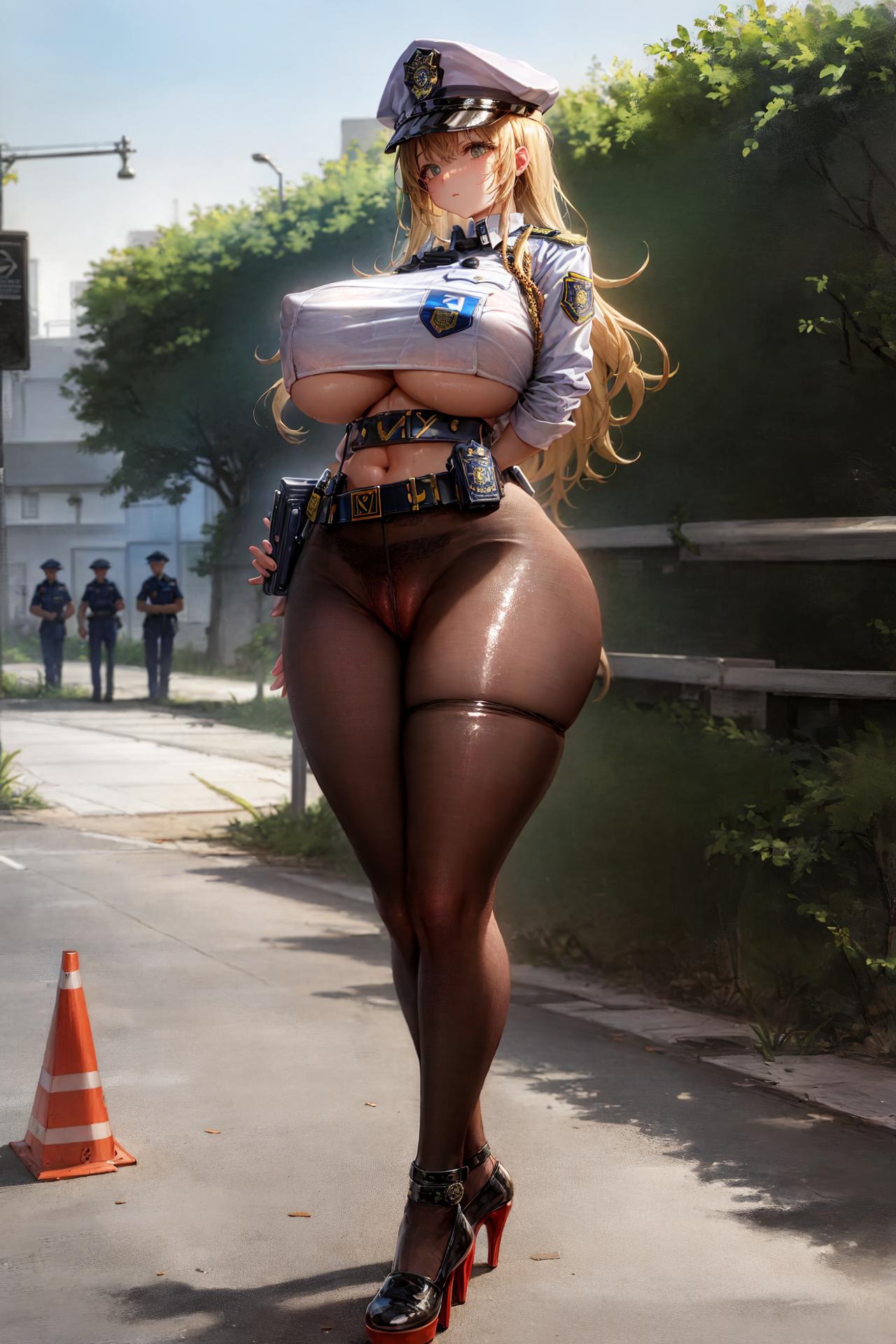 Miyu贰號_常識改変の世界「警察篇」（リメイク）_116446021_p7