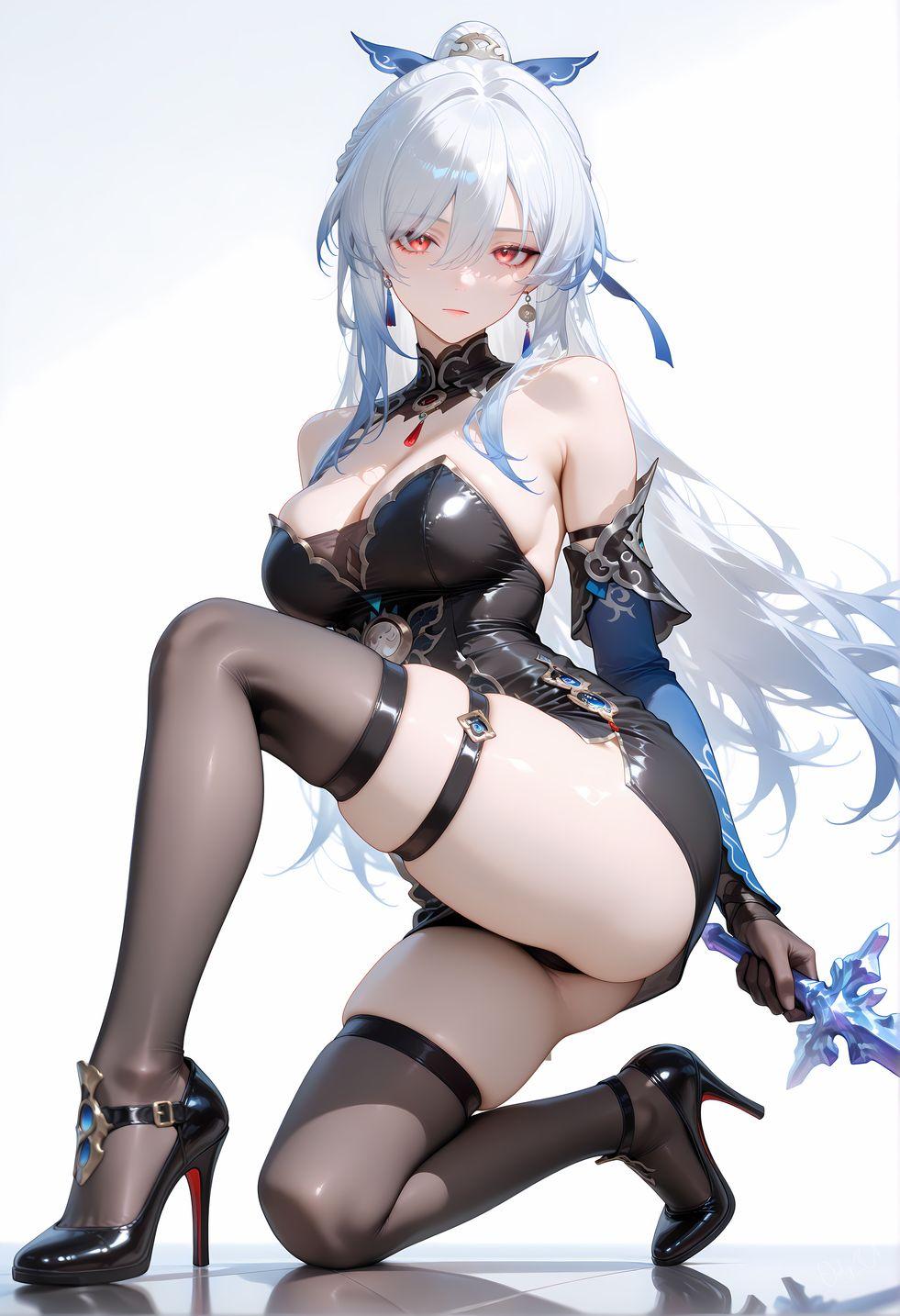 Only4uArt_Jingliu black dress_129426946_p5