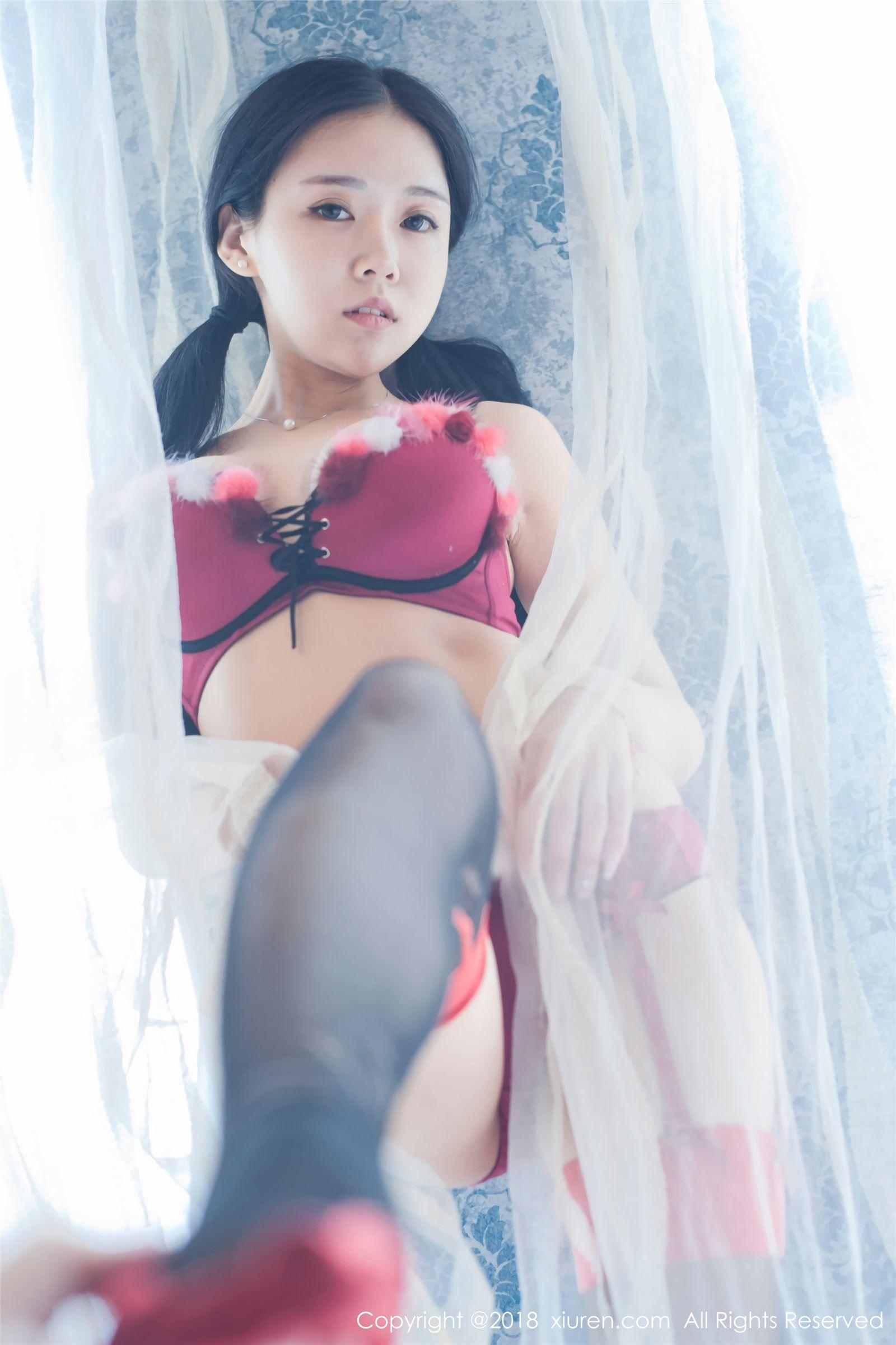 [秀人XIUREN] 2018.02.09 NO.932 日系学生服 红气球_p003