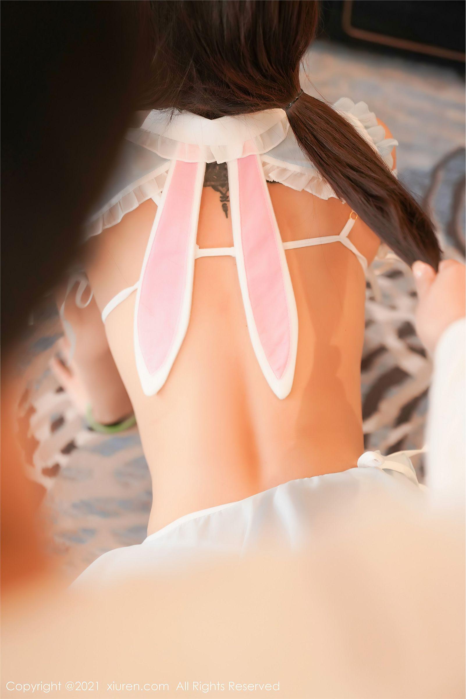 [XIUREN秀人网] 2021.03.11 NO.3190 萌奈子 女仆_p037