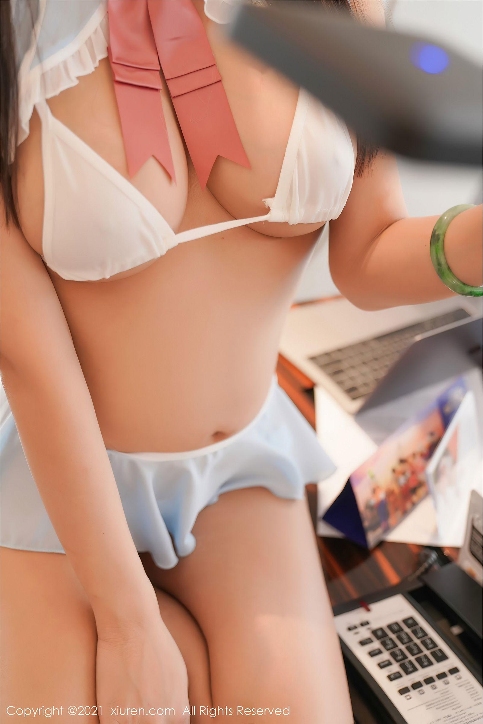 [XIUREN秀人网] 2021.03.11 NO.3190 萌奈子 女仆_p047