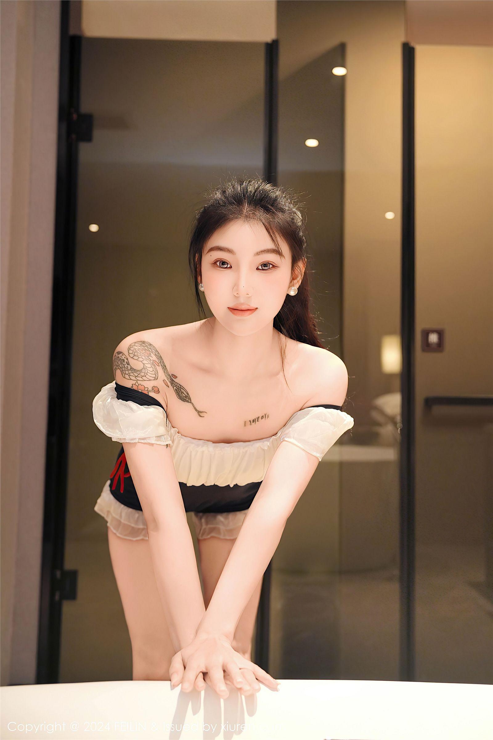 [FEILIN嗲囡囡] 2024.12.02 NO.491 希恬儿_p018