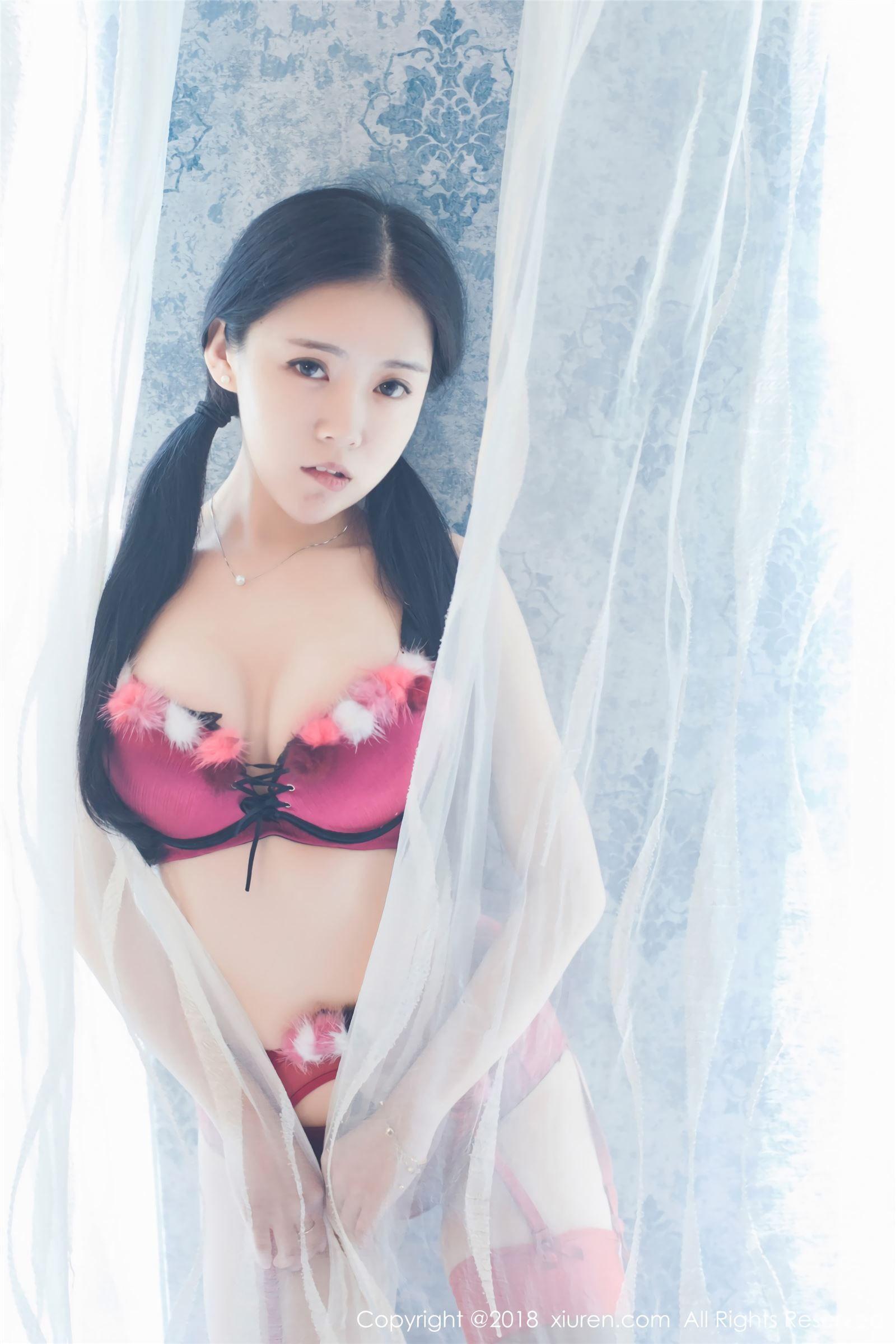 [秀人XIUREN] 2018.02.09 NO.932 日系学生服 红气球_p035