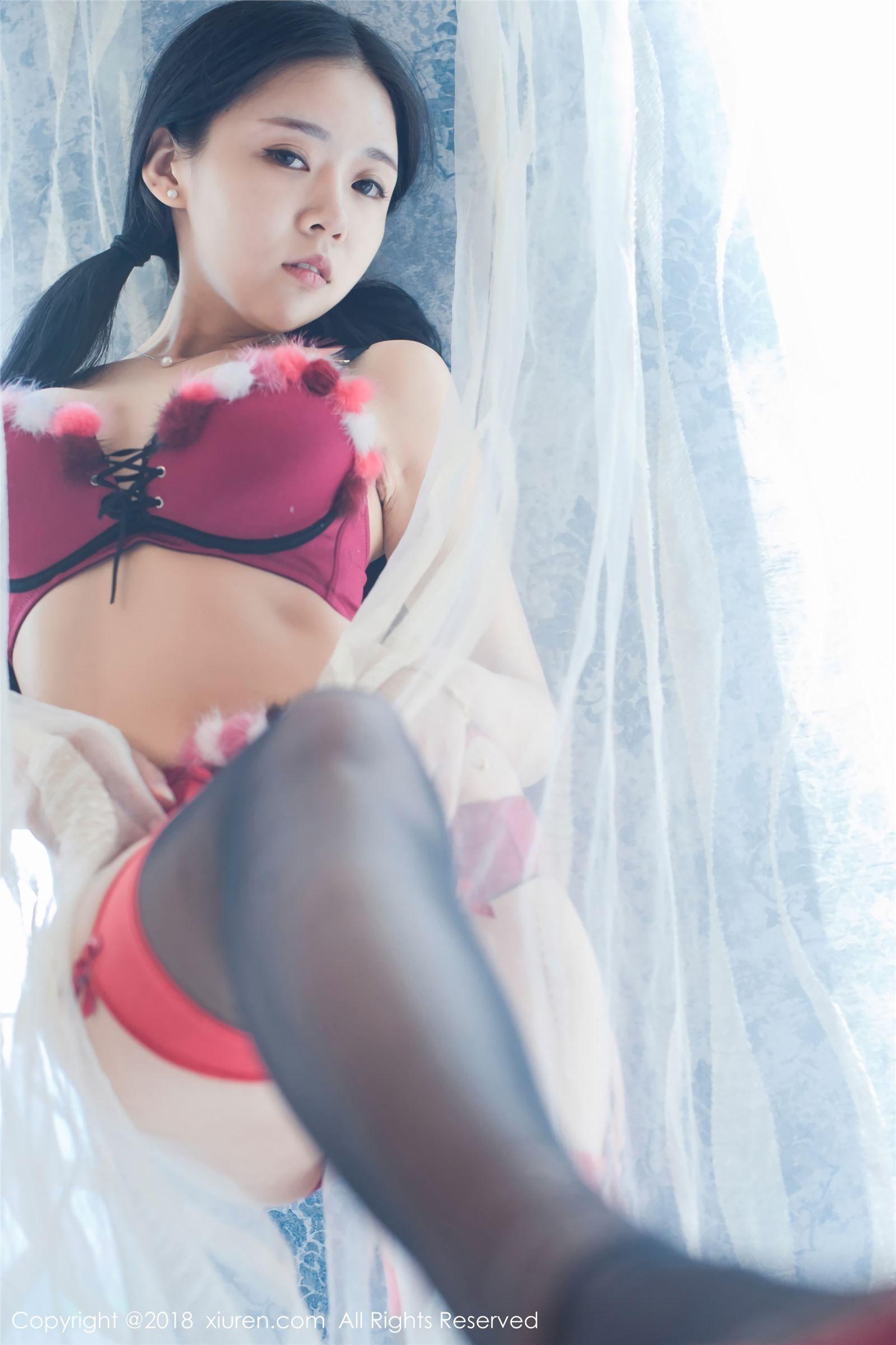[秀人XIUREN] 2018.02.09 NO.932 日系学生服 红气球_p002