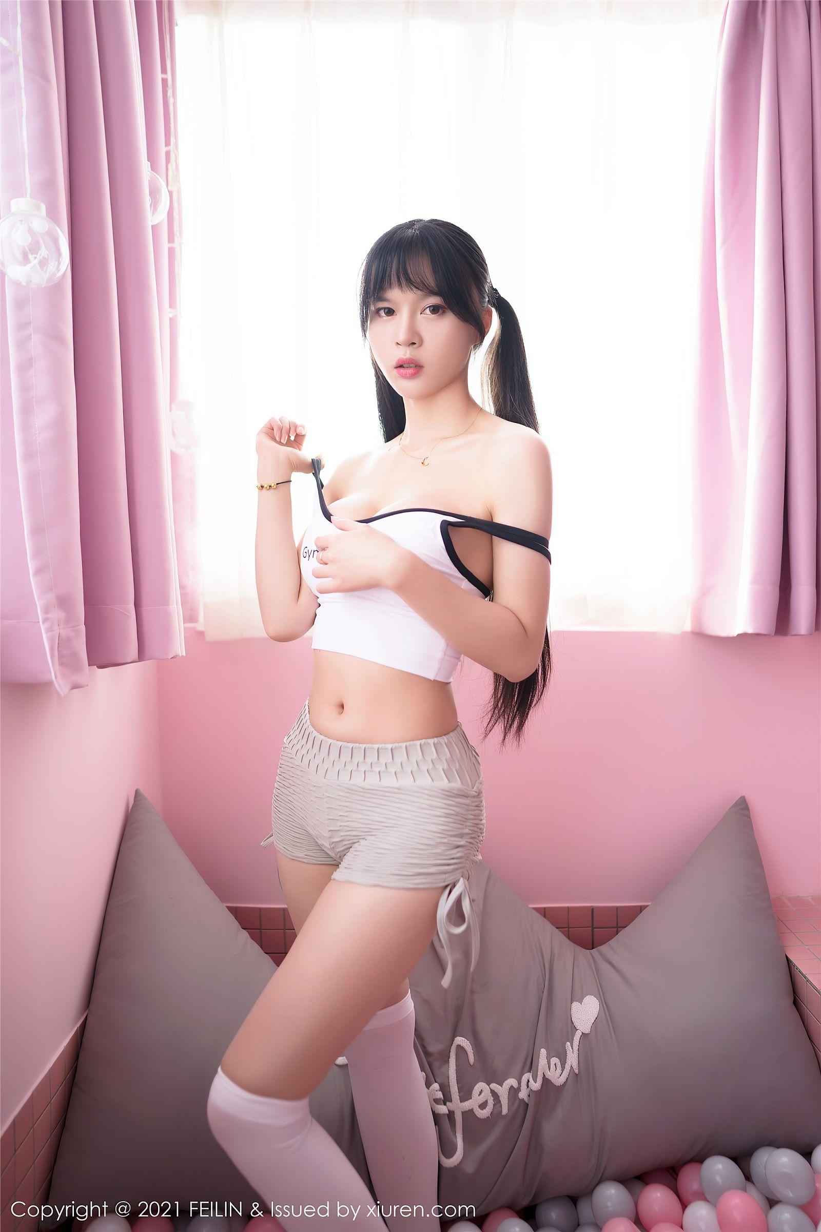 [FEILIN嗲囡囡] 2021.01.04 NO.364 桃香子_p028
