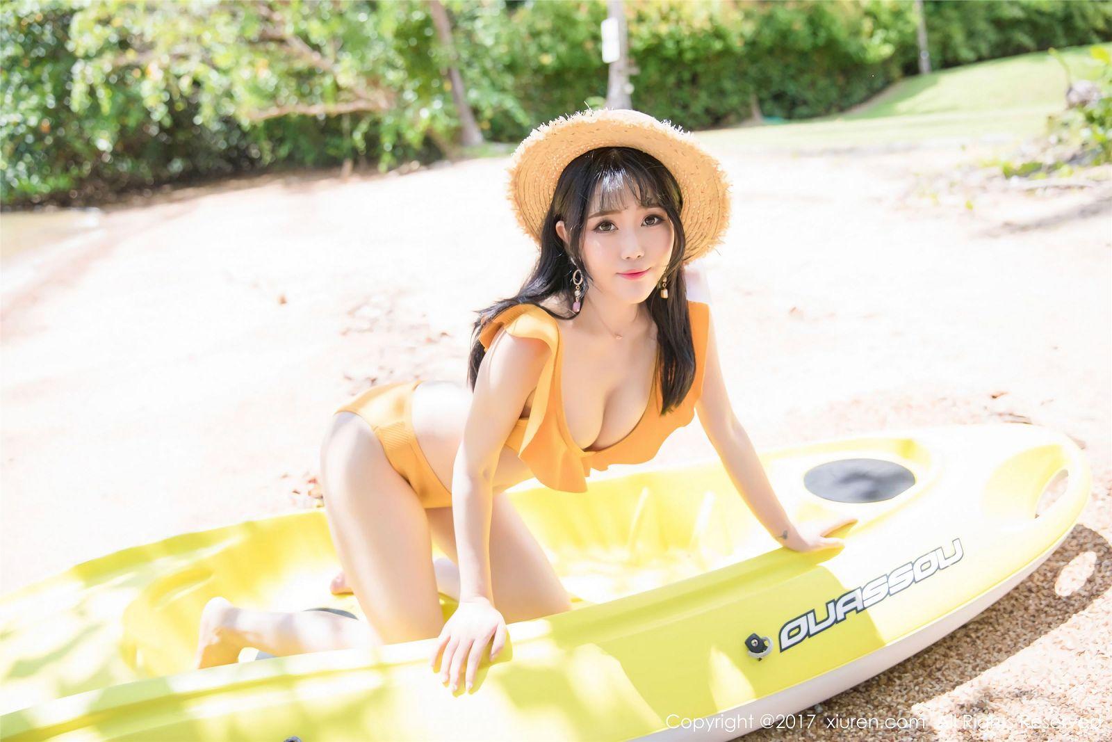 [秀人XIUREN] 2017.11.24 NO.855 田园风仙子 兜豆靓Youlina_p047