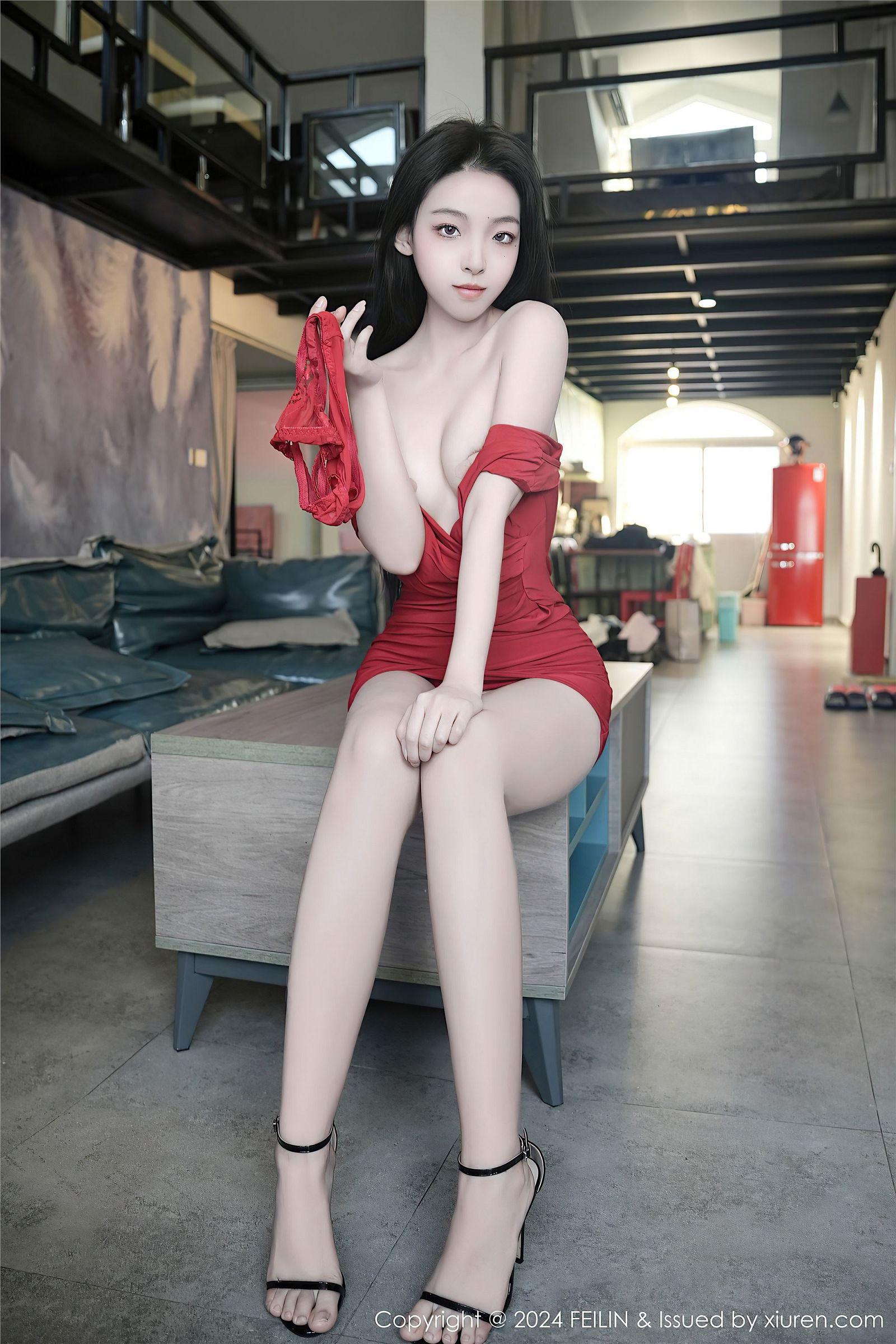 [FEILIN嗲囡囡] 2024.12.30 NO.496 芝樱_p057