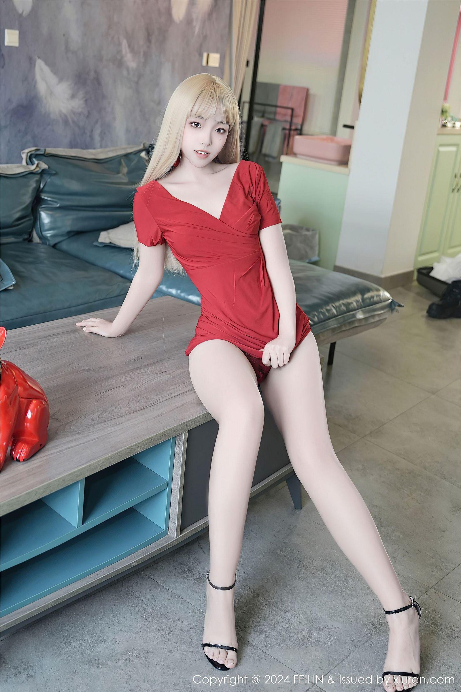 [FEILIN嗲囡囡] 2024.12.30 NO.496 芝樱_p002