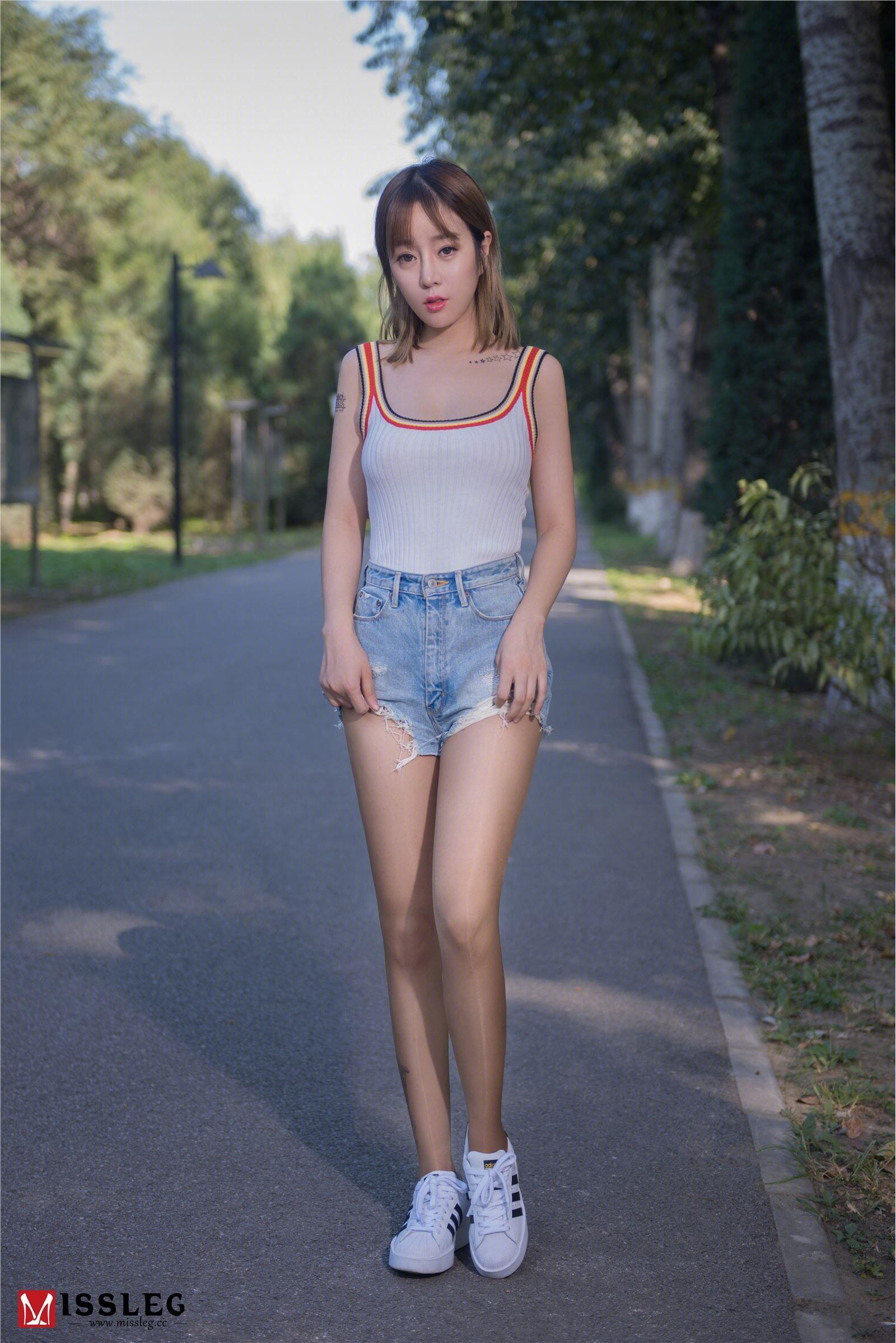 [MISSLEG蜜丝] 钻石会员V系列 V009 王语纯《游园变》_p040
