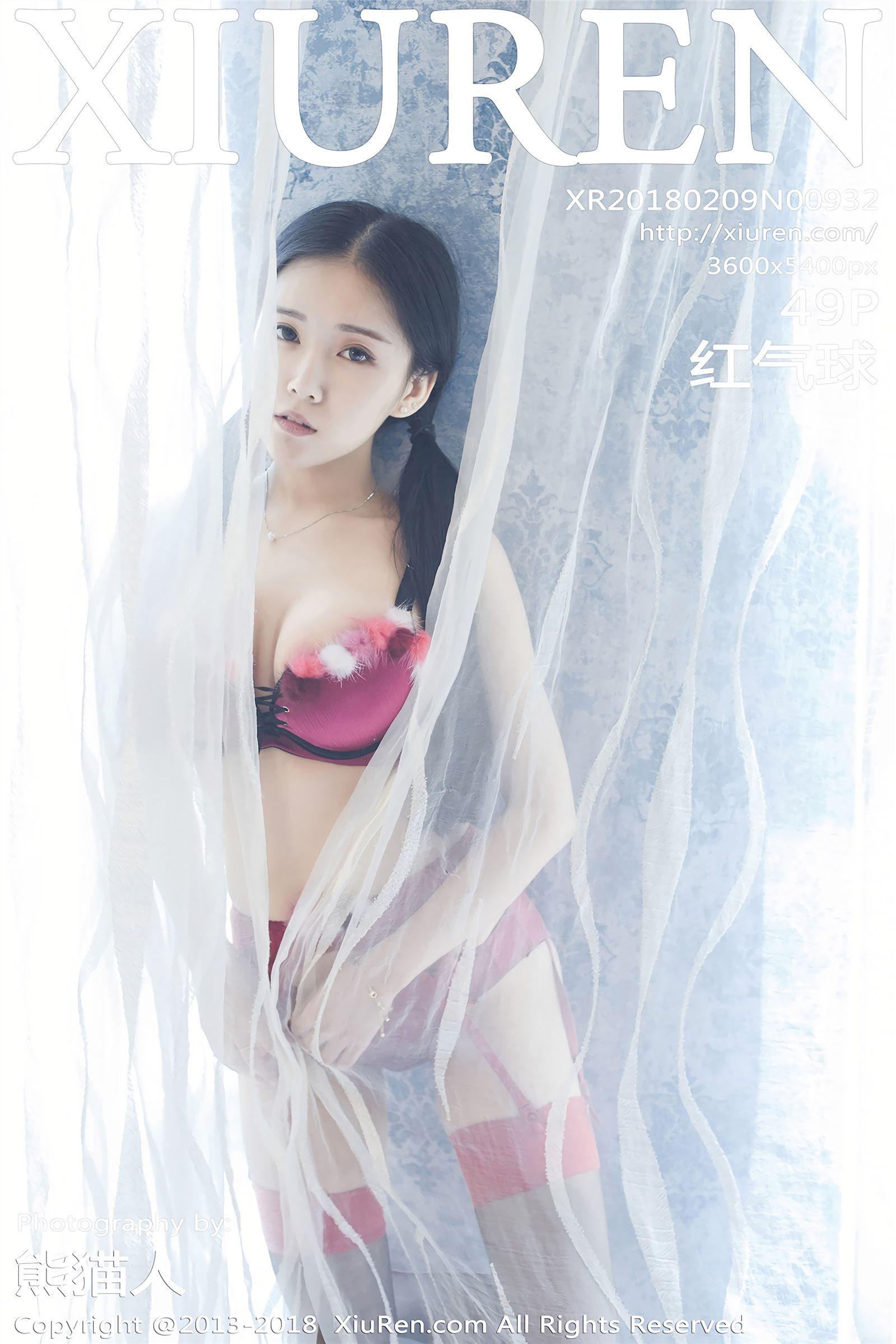 [秀人XIUREN] 2018.02.09 NO.932 日系学生服 红气球_p046