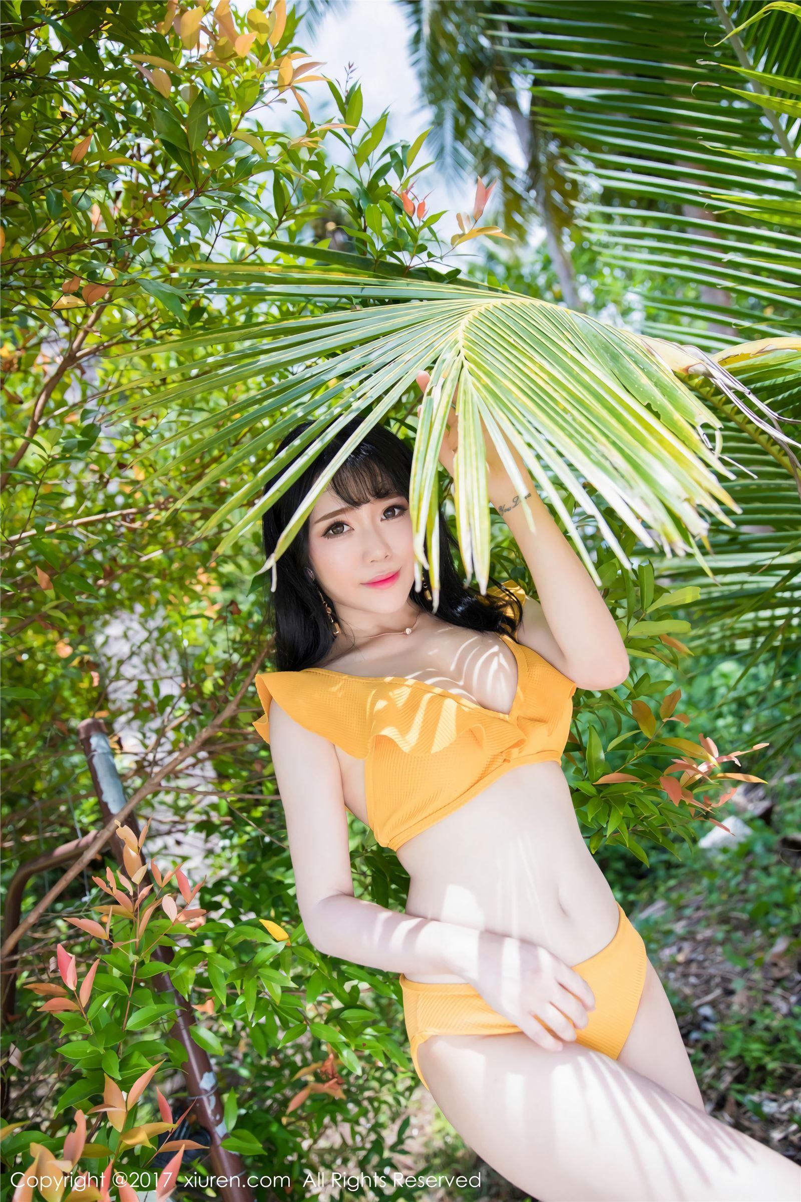 [秀人XIUREN] 2017.11.24 NO.855 田园风仙子 兜豆靓Youlina_p013