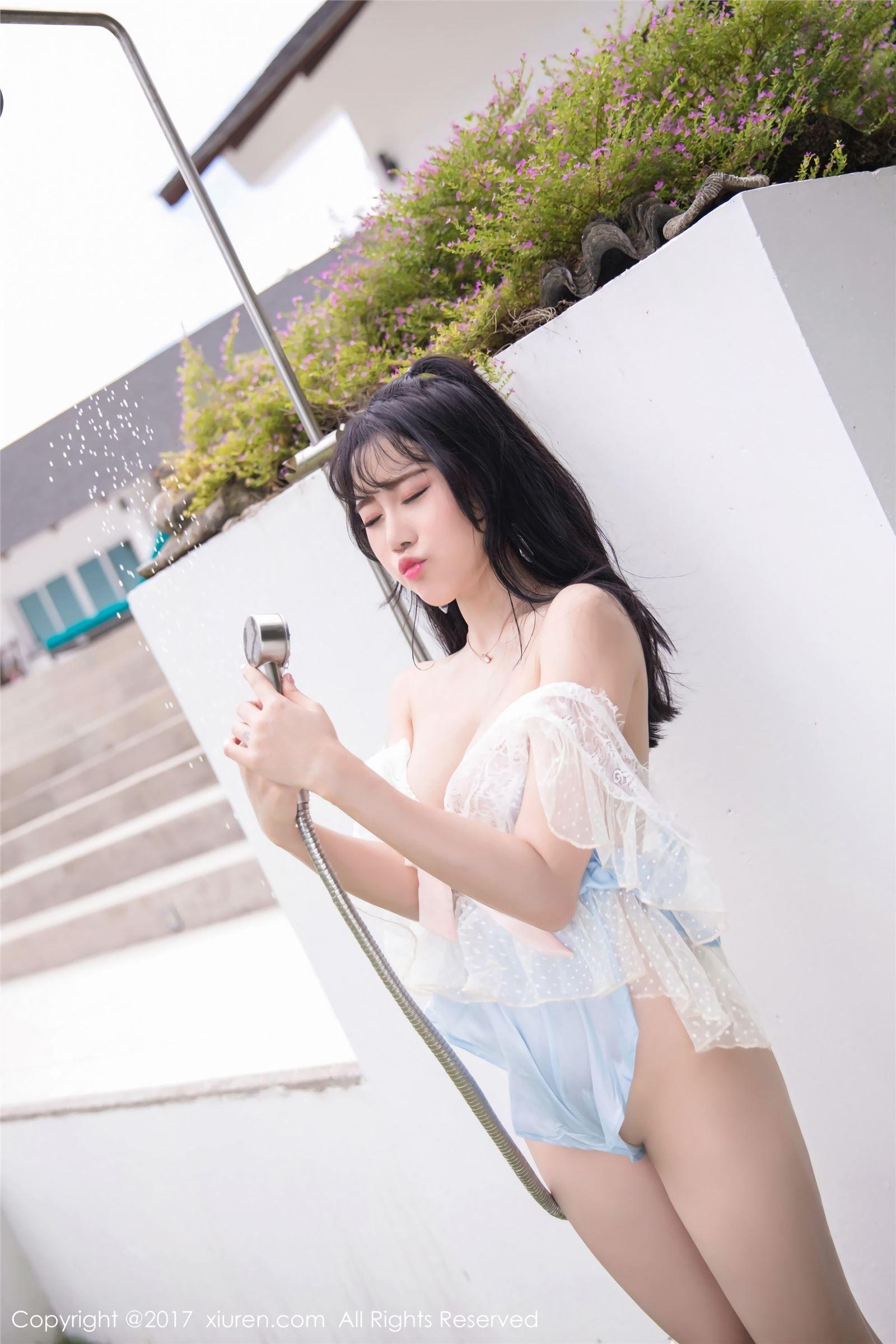 [秀人XIUREN] 2017.11.24 NO.855 田园风仙子 兜豆靓Youlina_p033