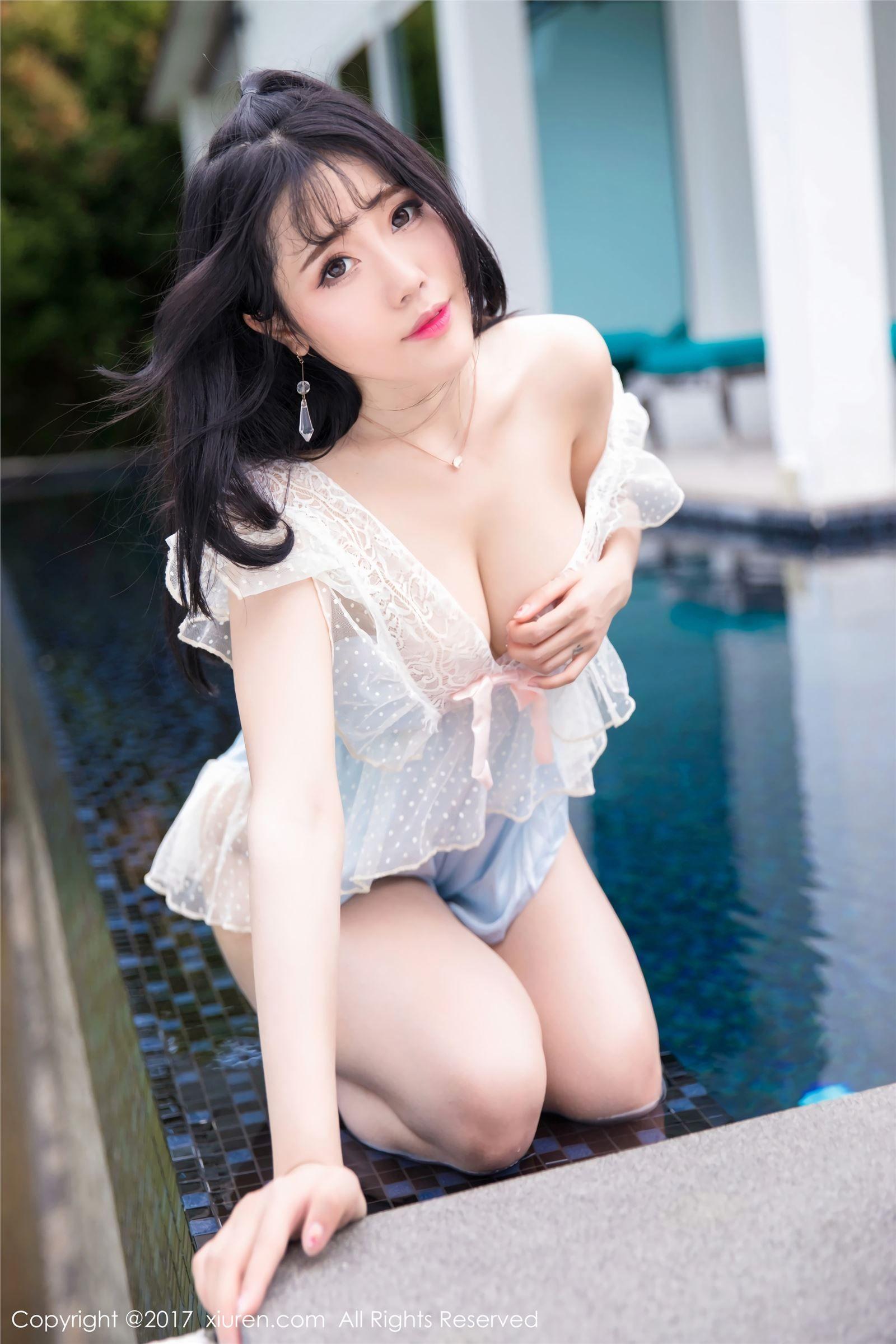 [秀人XIUREN] 2017.11.24 NO.855 田园风仙子 兜豆靓Youlina_p027