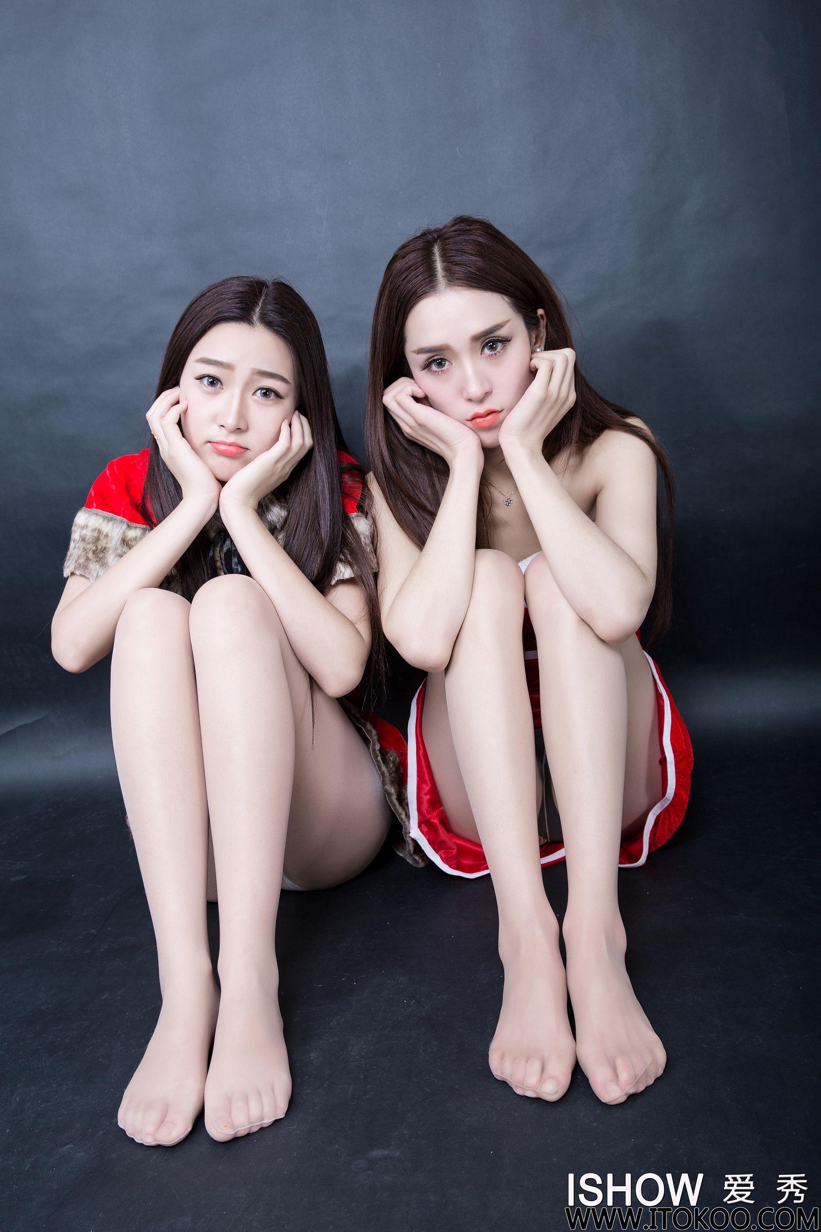 [ISHOW美女]2015-12-24 NO.023 小汝Ruby ＆ 小煜CC Merry Christmas_p021