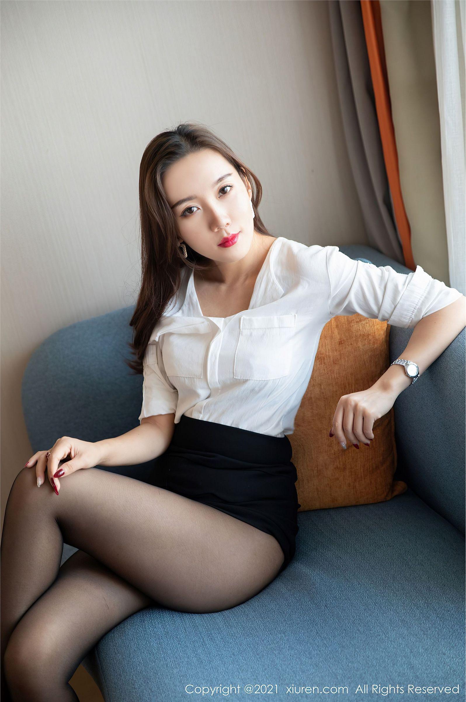 [XIUREN秀人网] 2021.01.27 NO.3049 艾静香_p045
