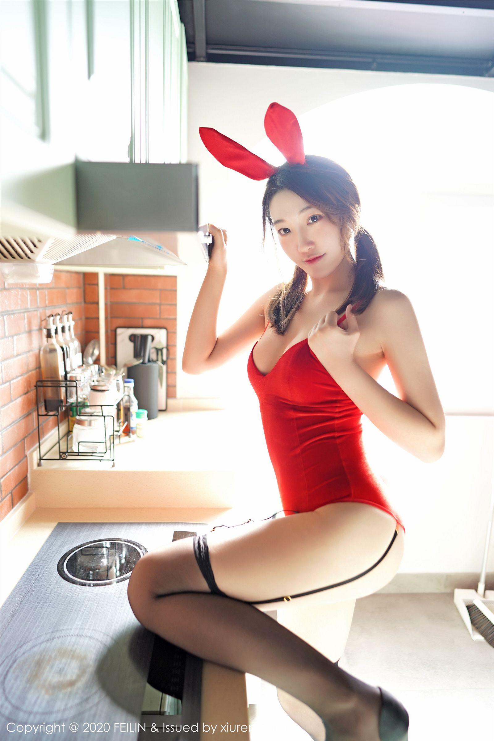 [FEILIN嗲囡囡] 2020.02.19 Vol.226 A.小熊猫_p009